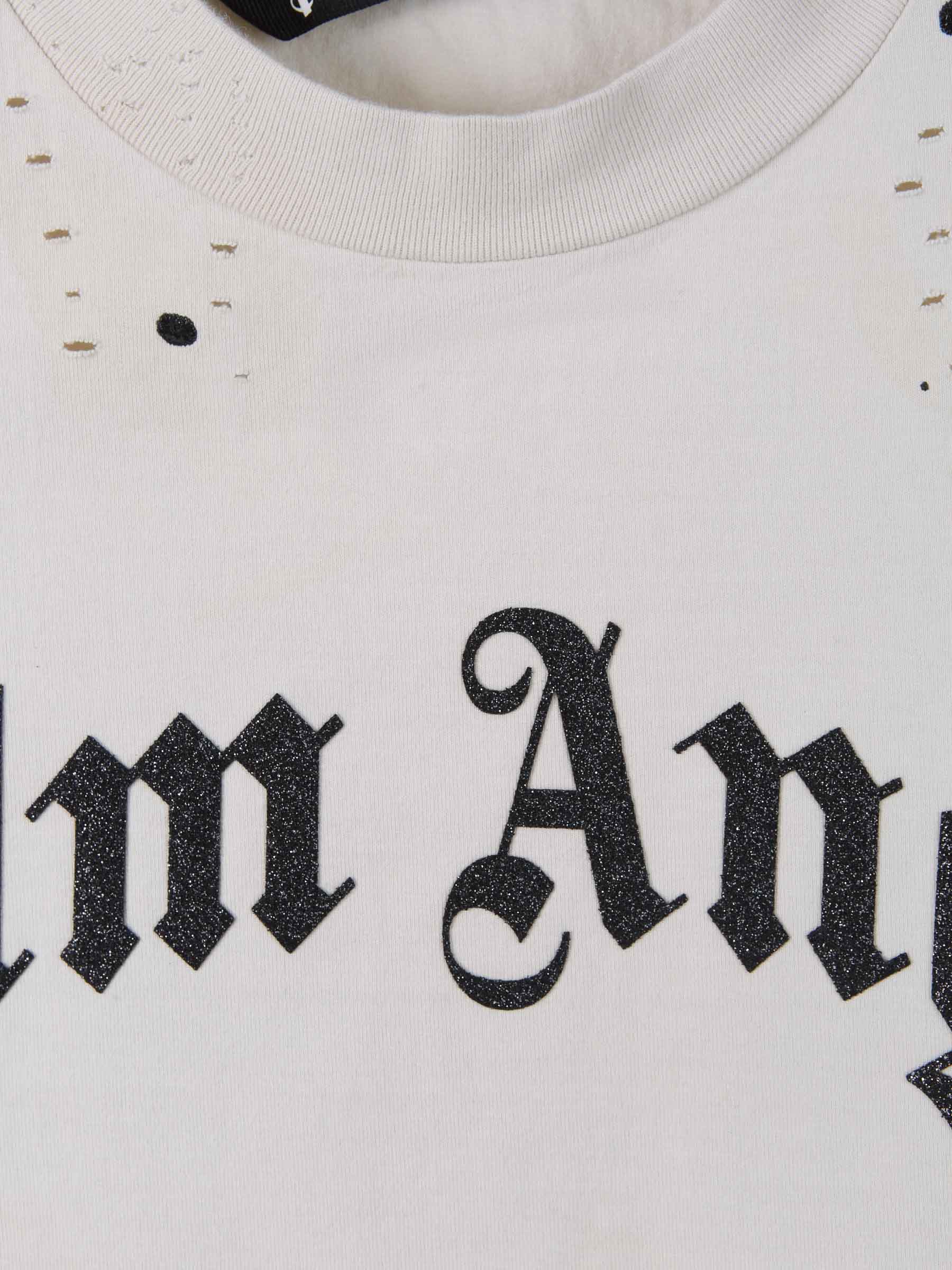 Glitter Logo T-Shirt Palm angels оригінал – Купити в Україні – детальний вид