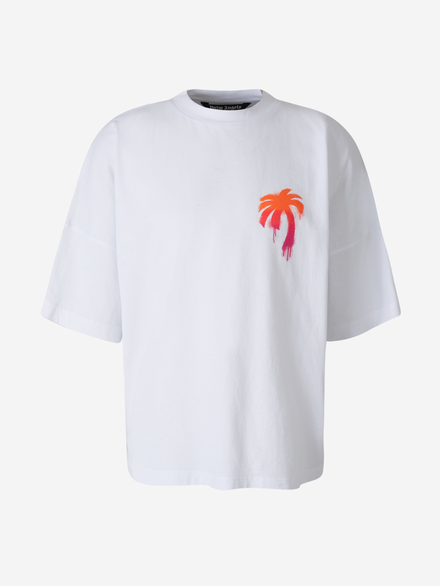 Palm Tree Logo T-Shirt Palm angels – Гарантія оригінальності – боковий вид