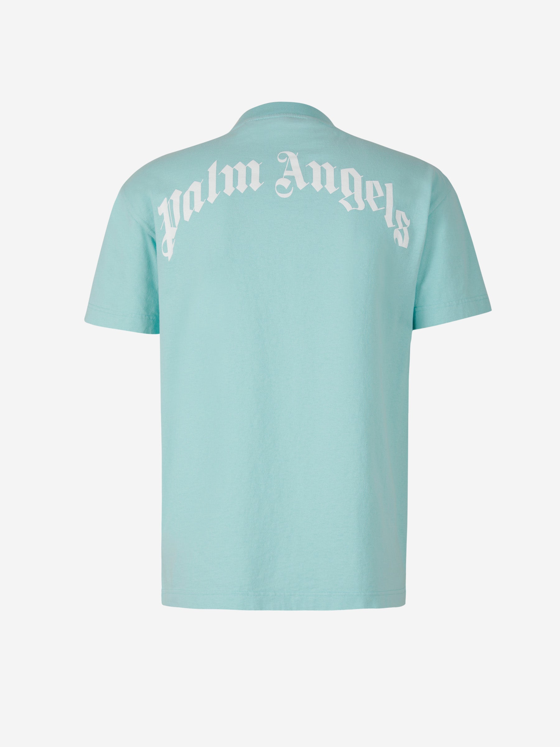 Camiseta Algodón Estampada Palm angels оригінал – Купити в Україні – вид ззаду