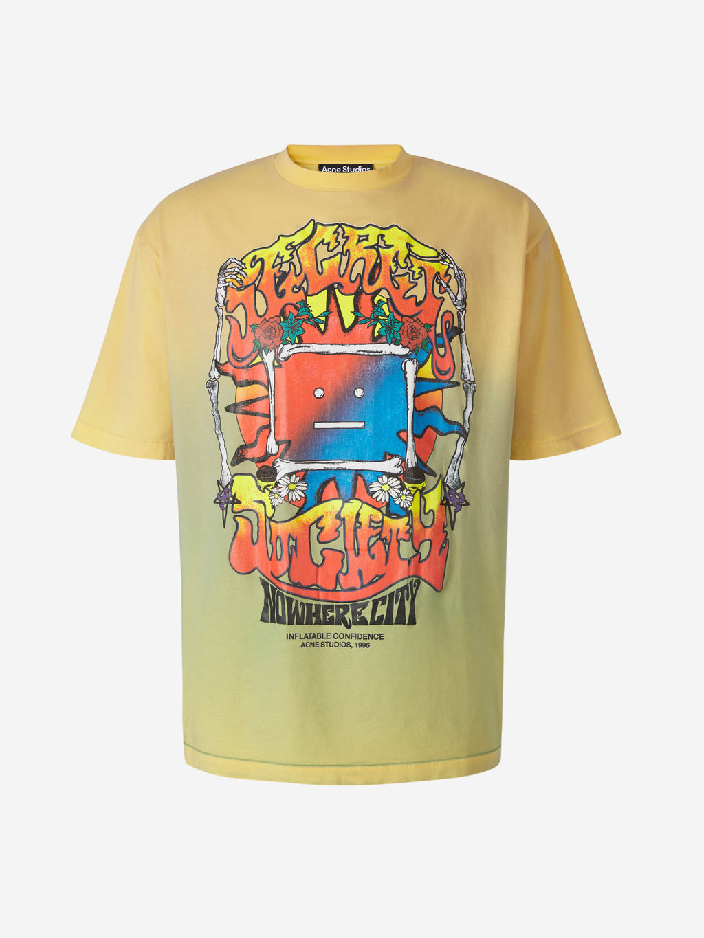 Camiseta Serigrafiada Acne studios – Гарантія оригінальності – боковий вид