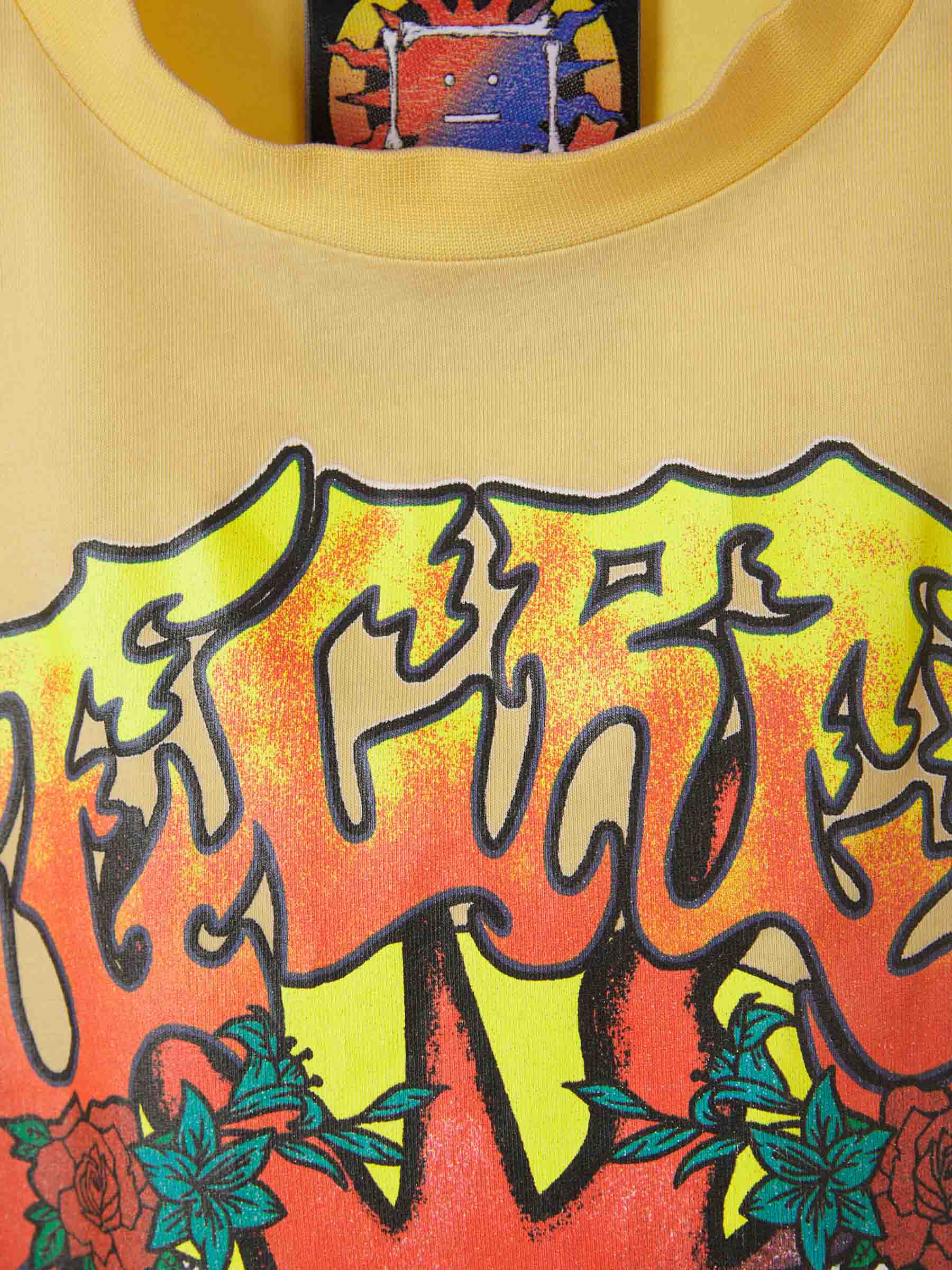 Camiseta Serigrafiada Acne studios – Гарантія оригінальності – детальний вид