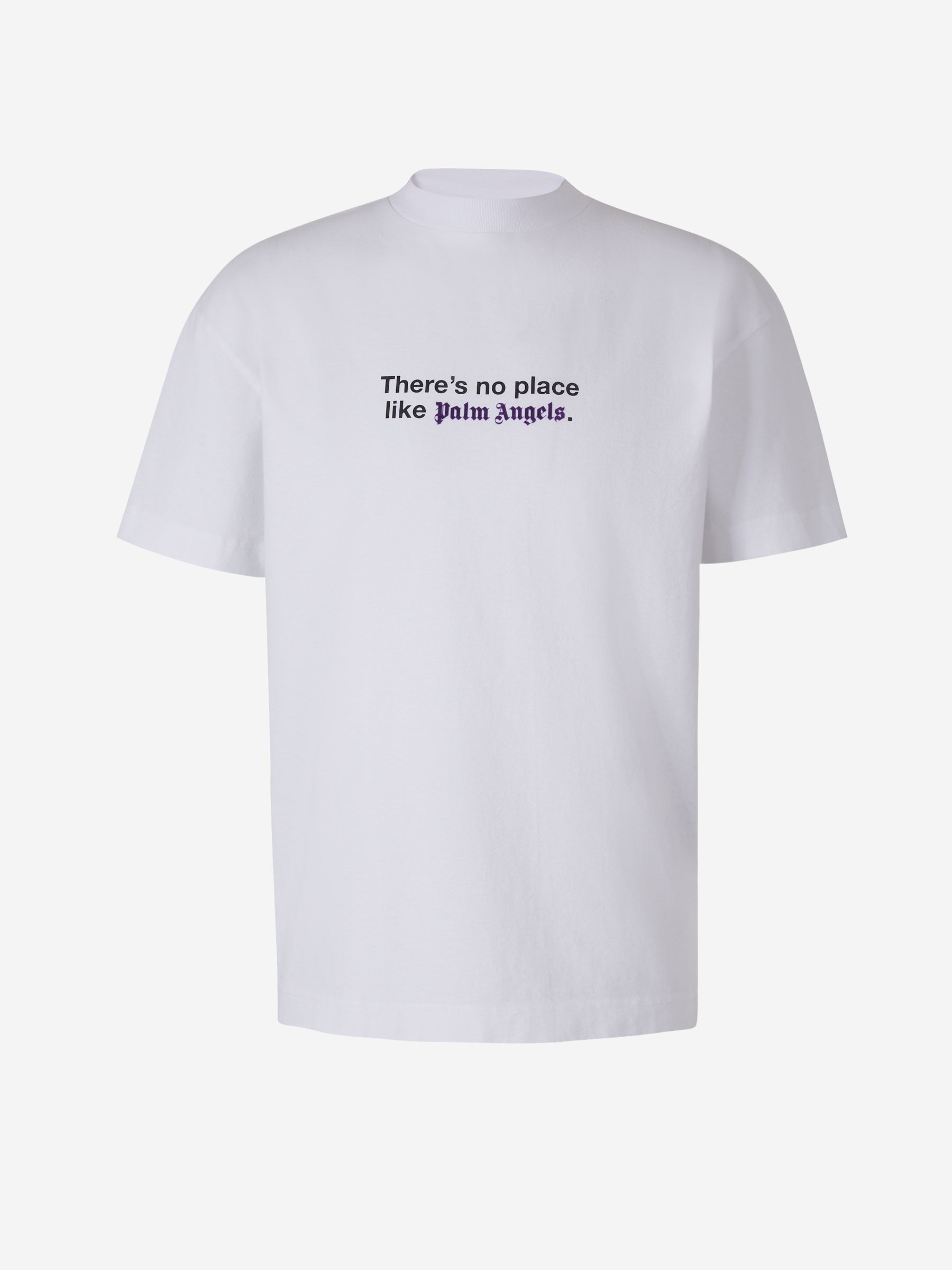 Printed Letters T-Shirt Palm angels – Гарантія оригінальності – боковий вид