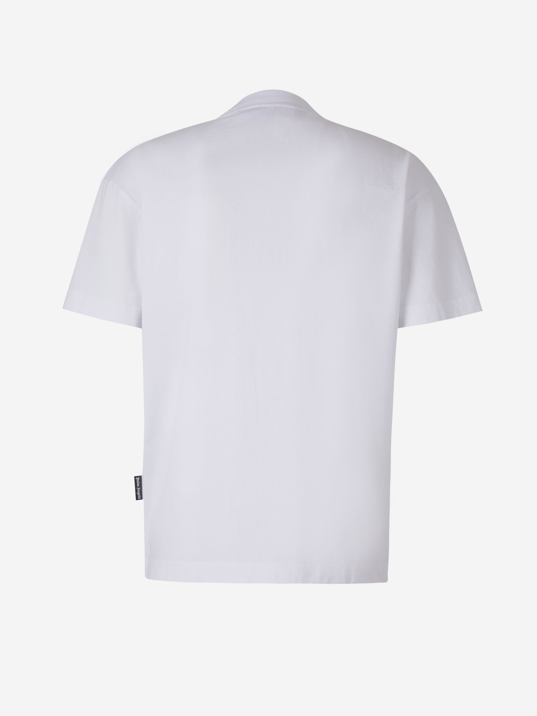 Printed Letters T-Shirt Palm angels – Гарантія оригінальності – вид ззаду