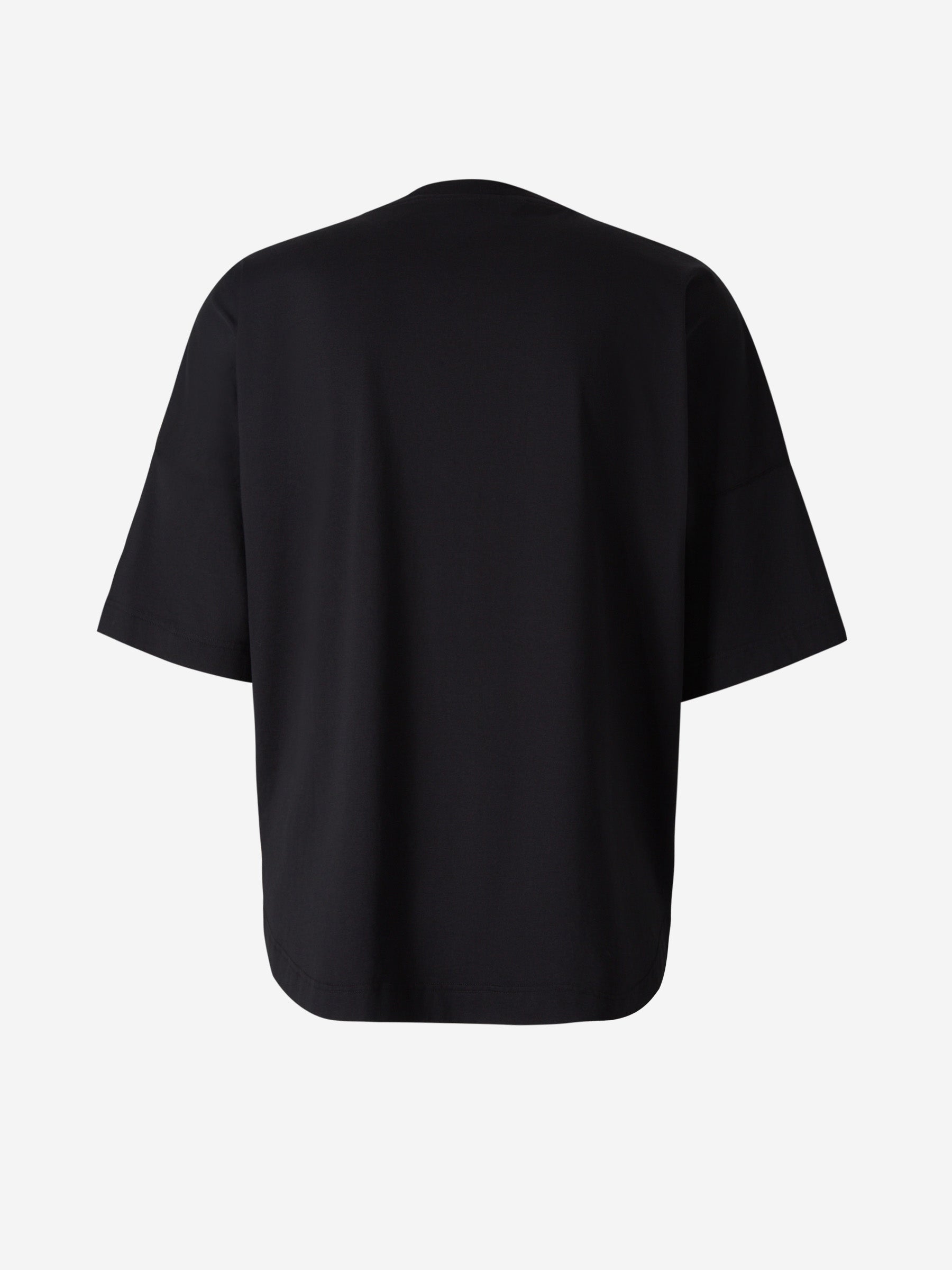 Оригінальна Logo Cotton T-Shirt Palm angels – вид ззаду