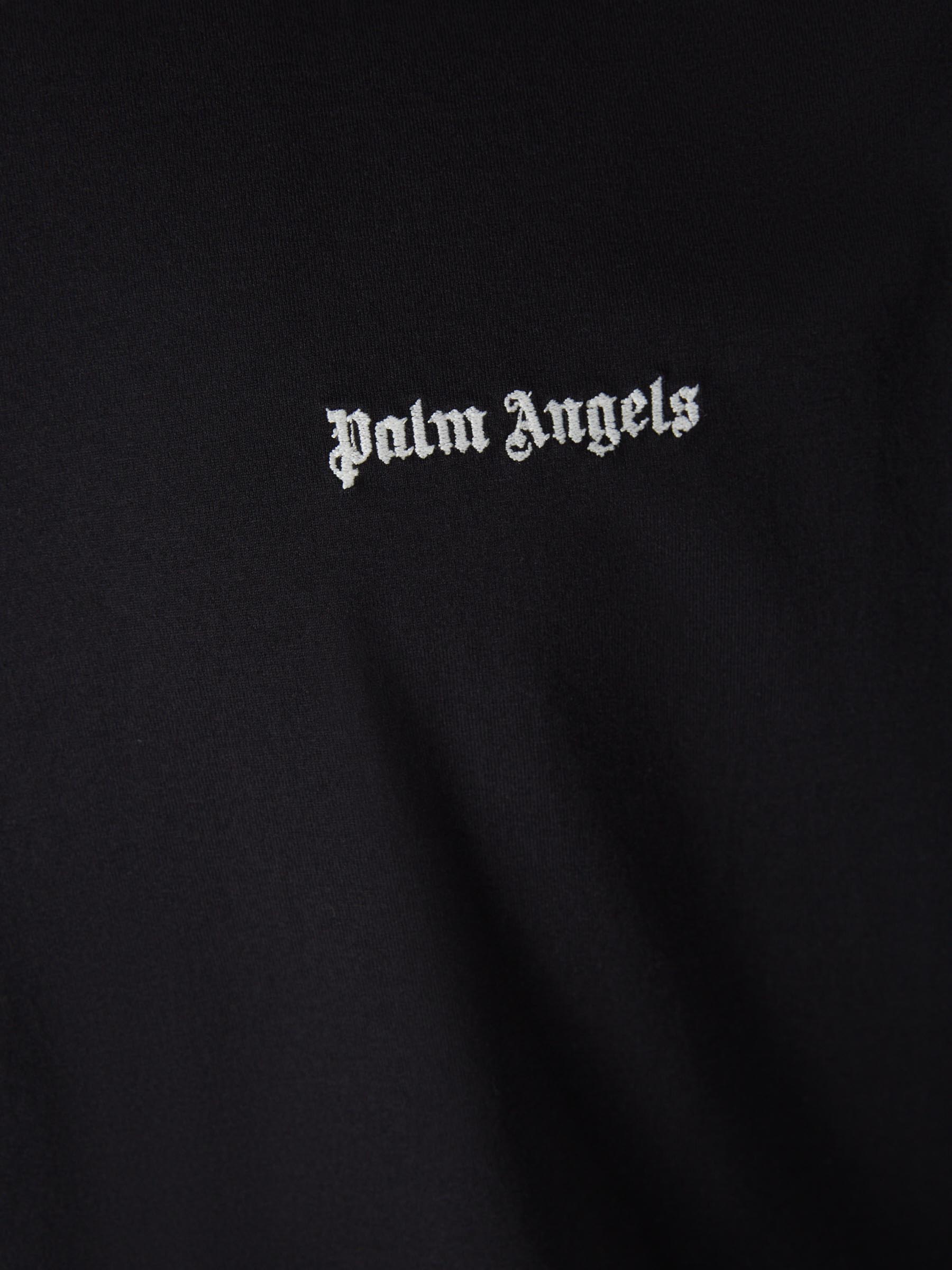 Оригінальна Logo Cotton T-Shirt Palm angels – збільшений вид