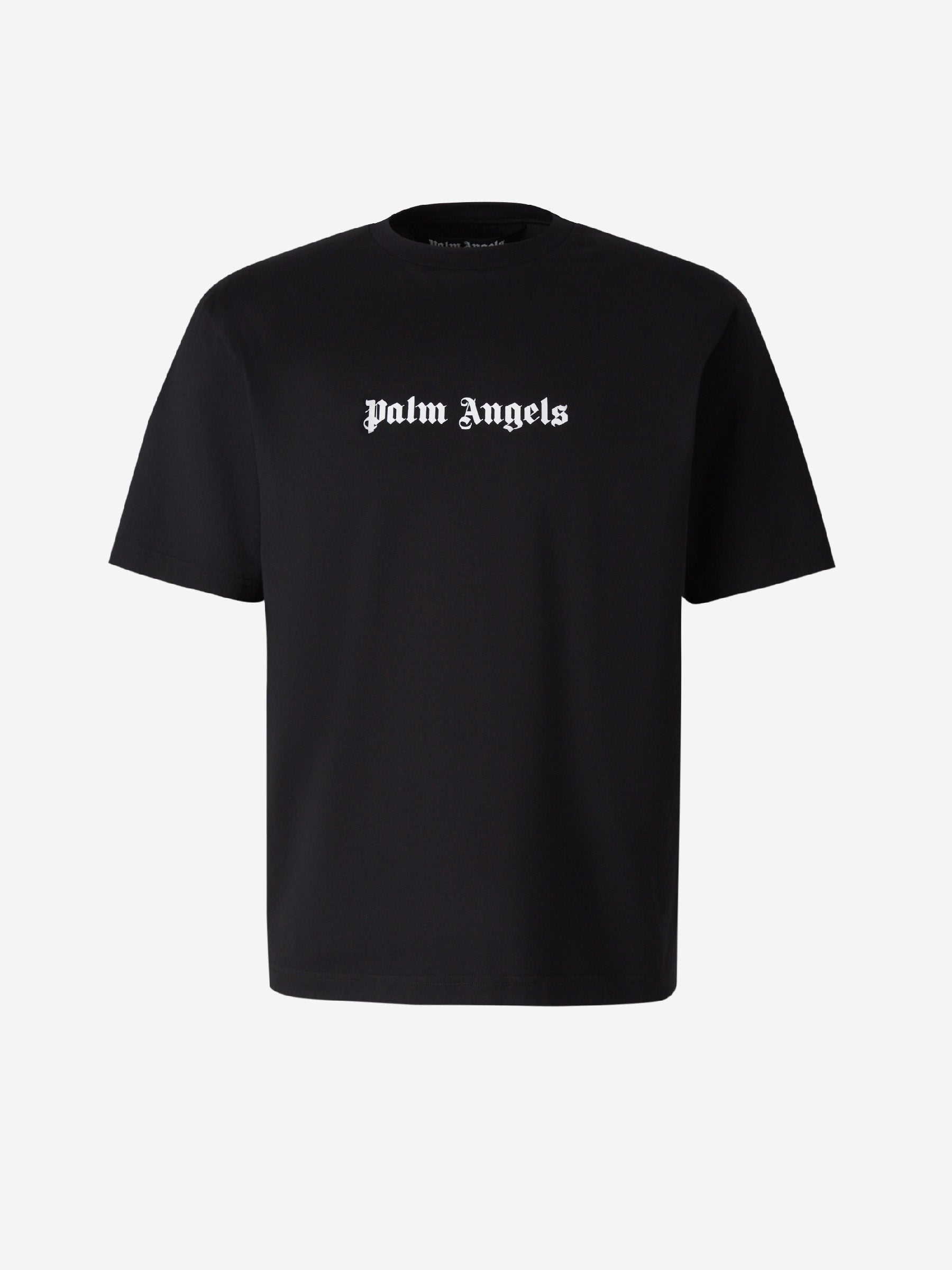 Printed Logo T-Shirt Palm angels – Гарантія оригінальності – боковий вид