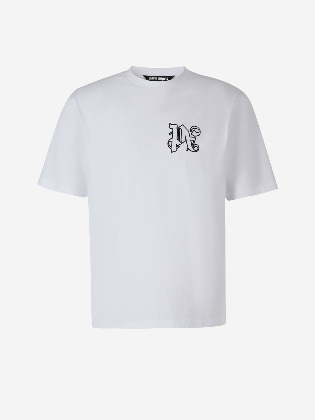 Embroidered Logo T-Shirt Palm angels – Гарантія оригінальності – боковий вид