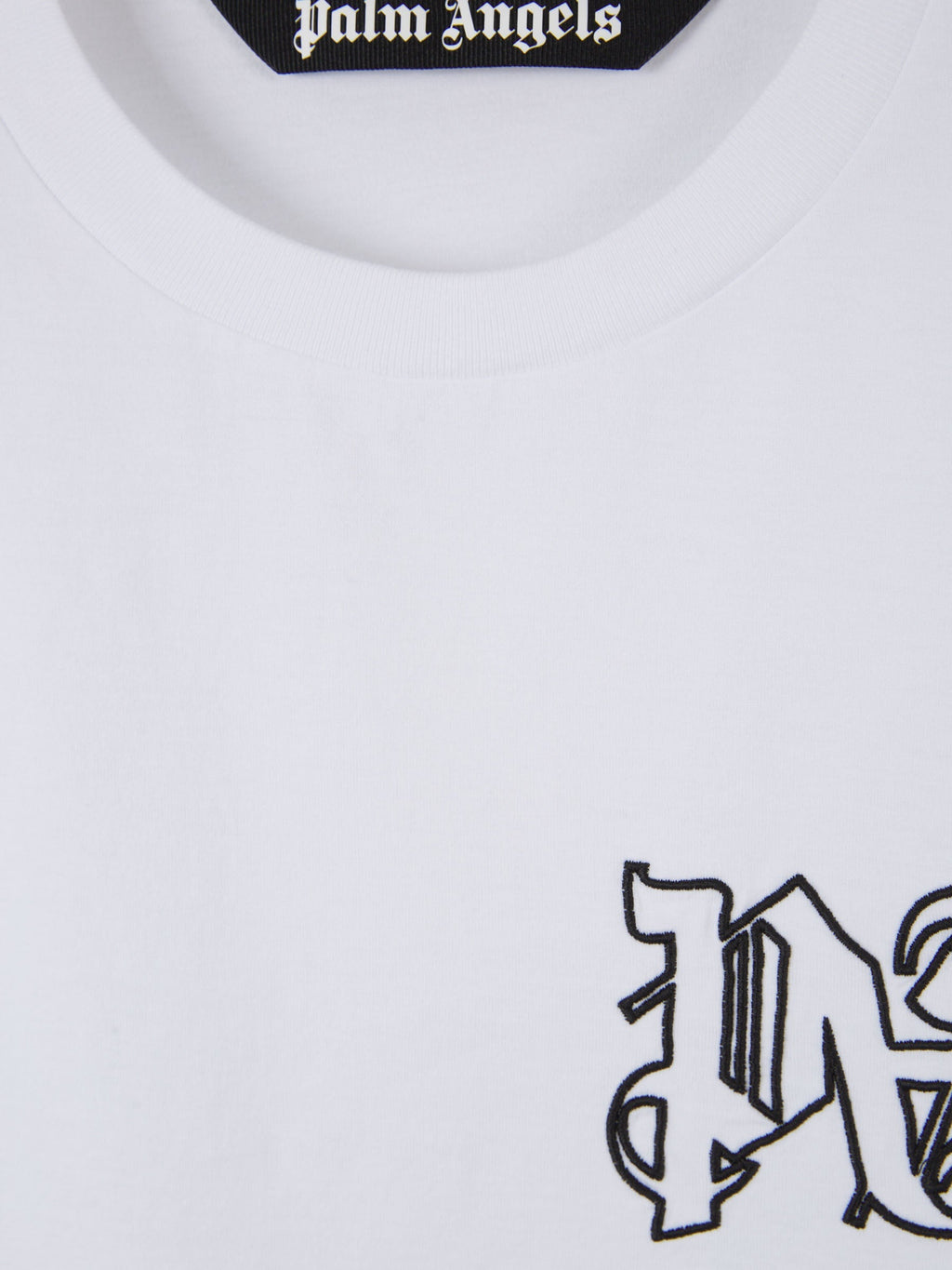 Embroidered Logo T-Shirt Palm angels – Гарантія оригінальності – детальний вид