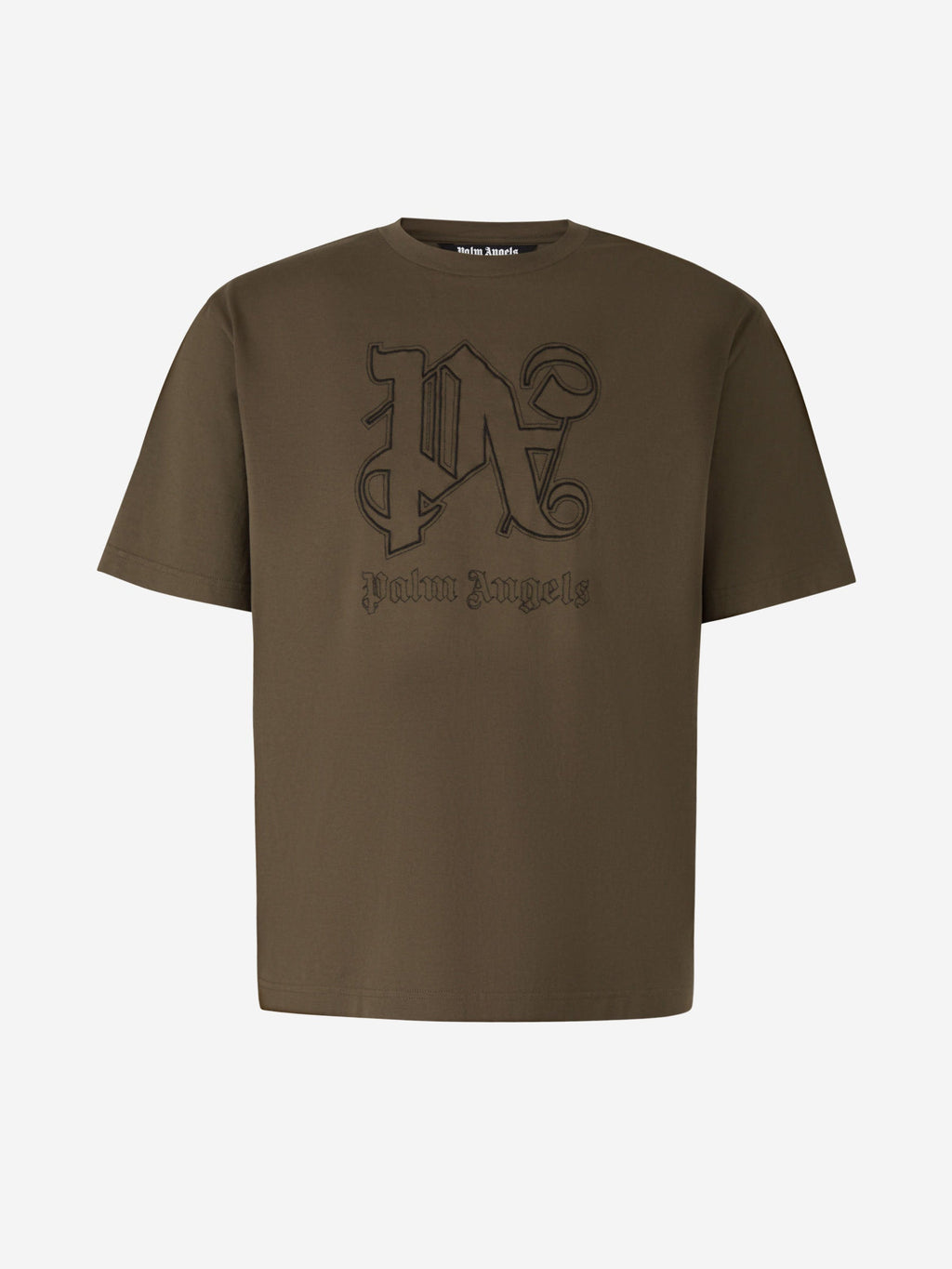 Embroidered Logo T-Shirt Palm angels – Гарантія оригінальності – боковий вид