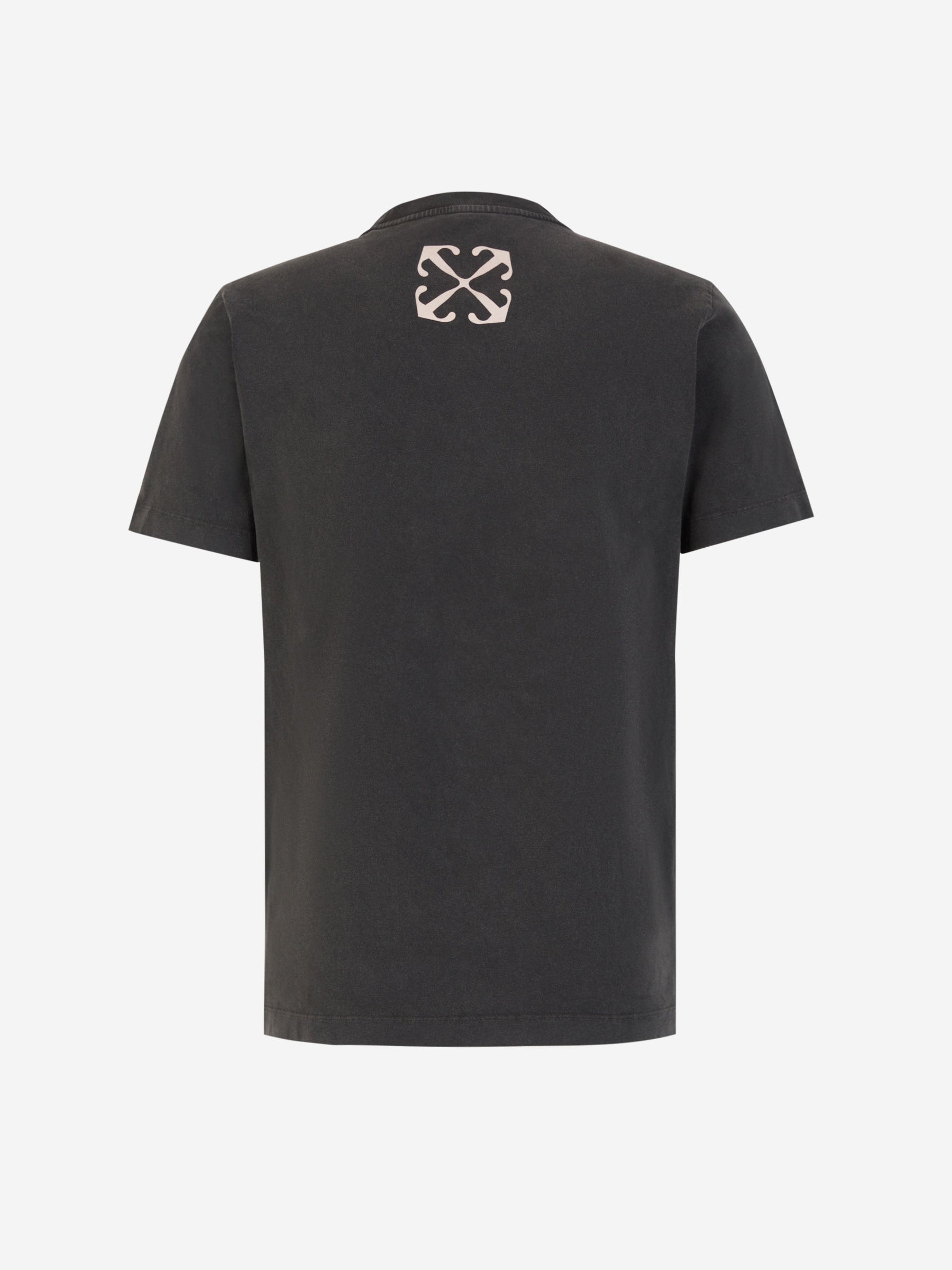 Printed Graphic T-Shirt Off-white – Гарантія оригінальності – вид ззаду