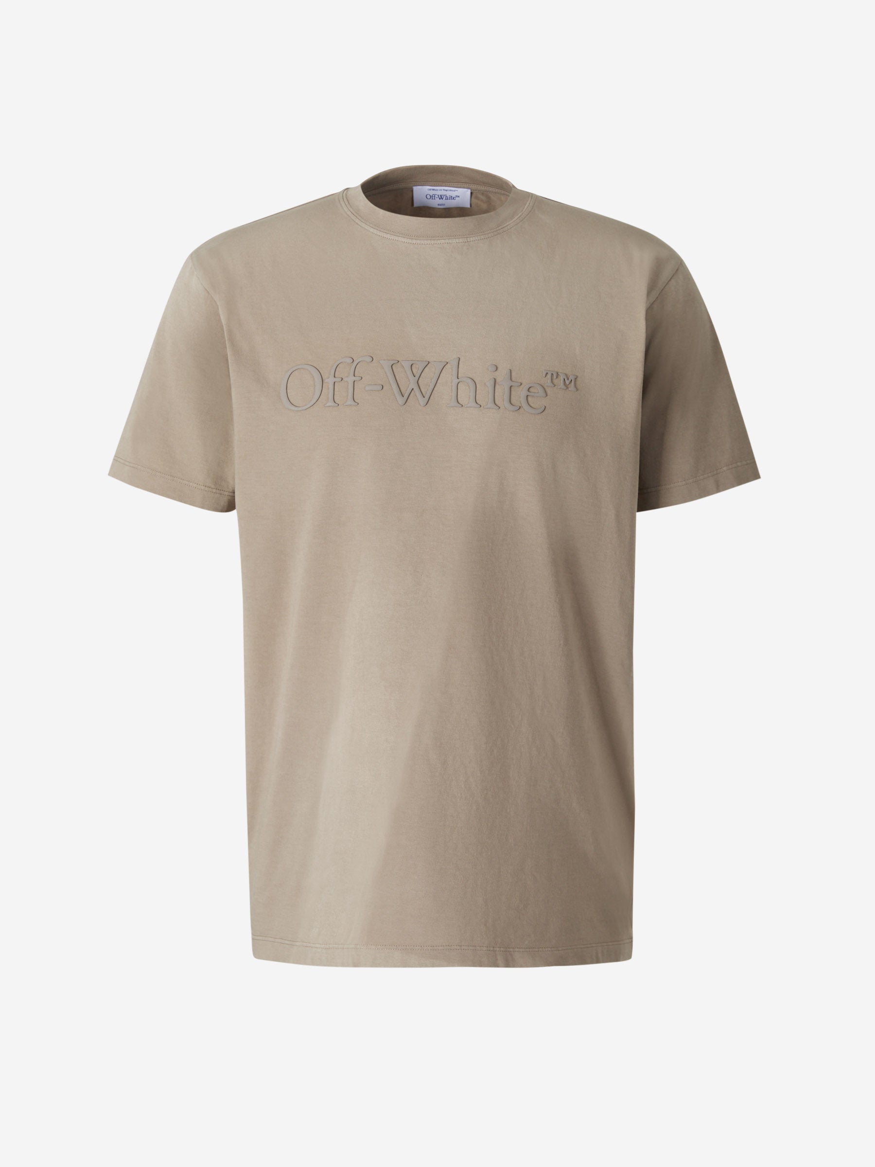 Оригінальна Embossed Logo T-Shirt Off-white – боковий вид