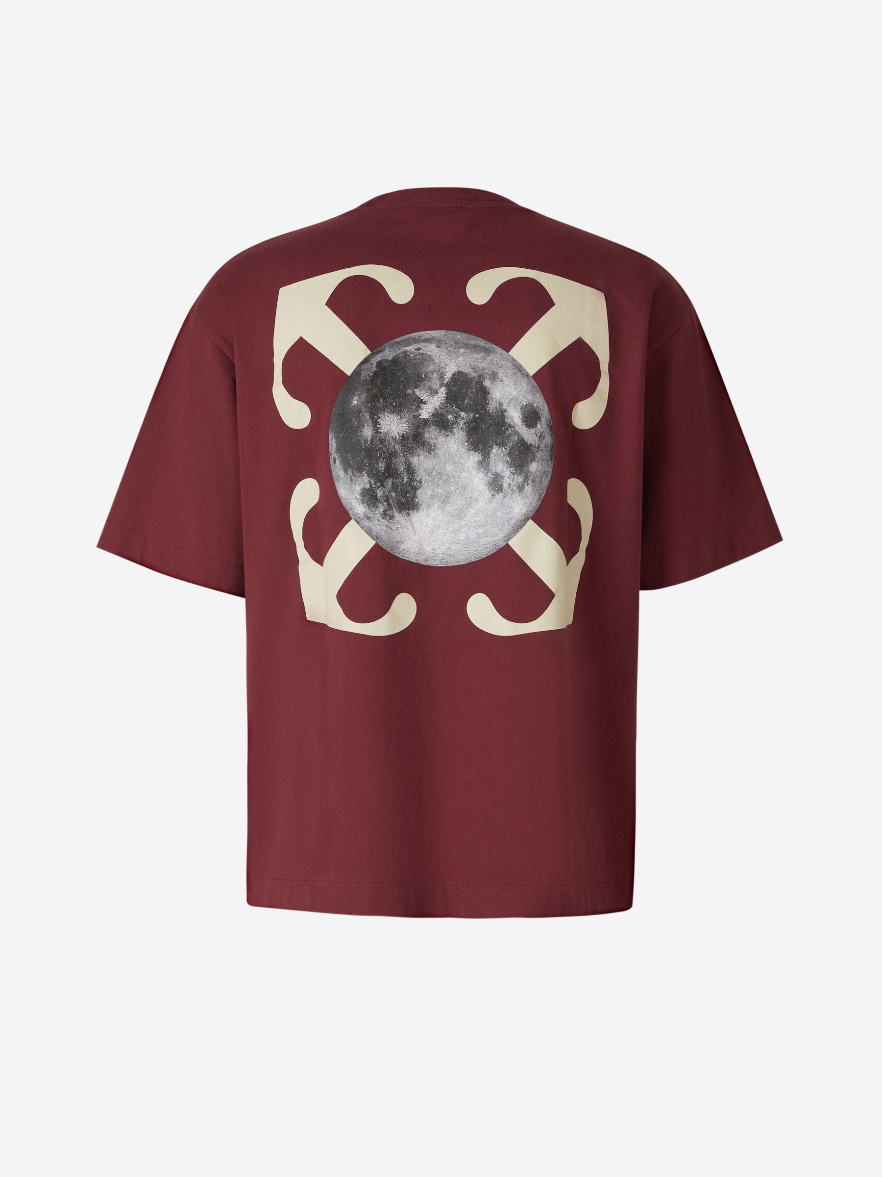 Оригінальна Moon Arrow T-Shirt Off-white – вид ззаду