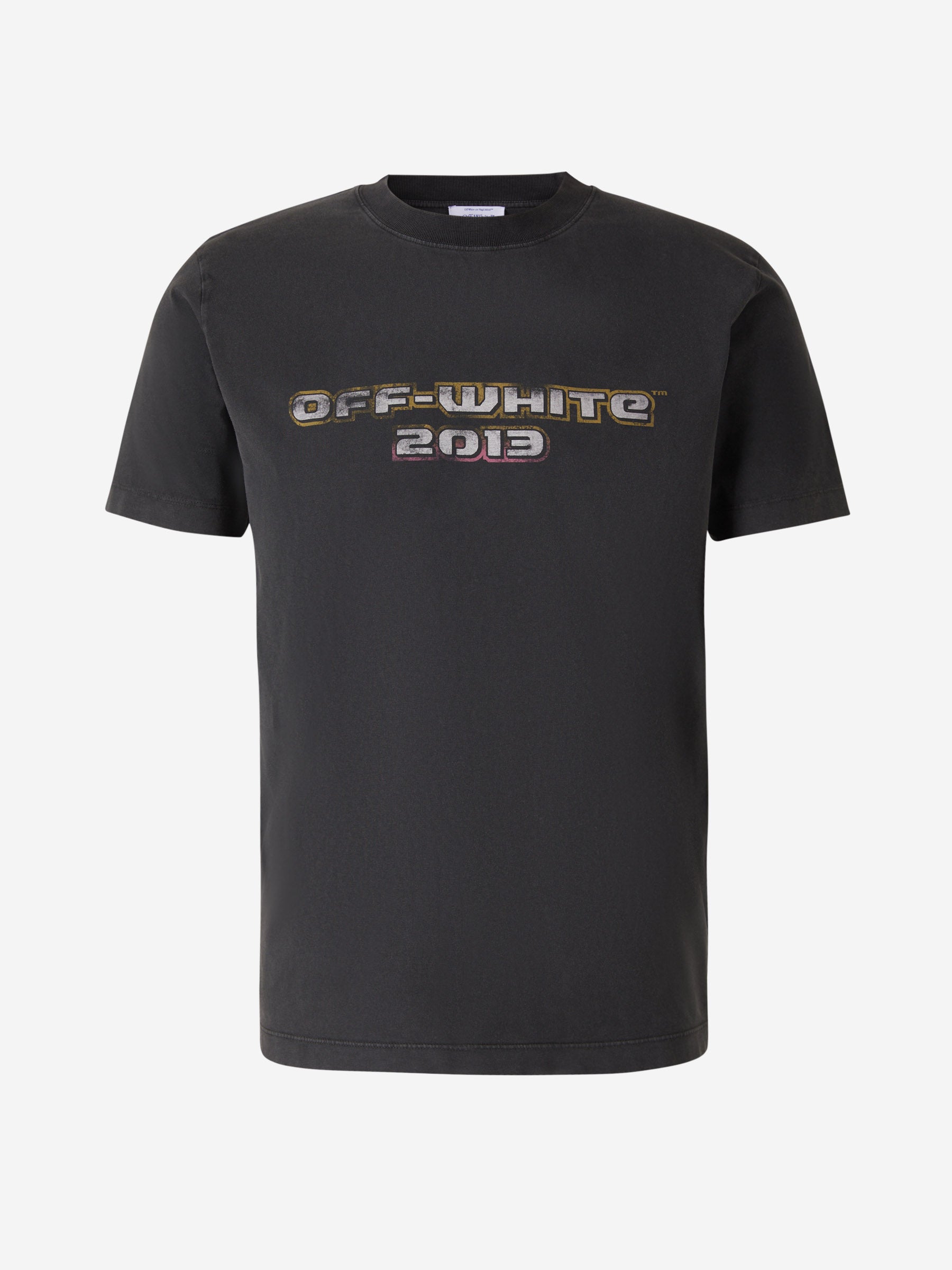 Printed Graphic T-Shirt Off-white – Гарантія оригінальності – боковий вид