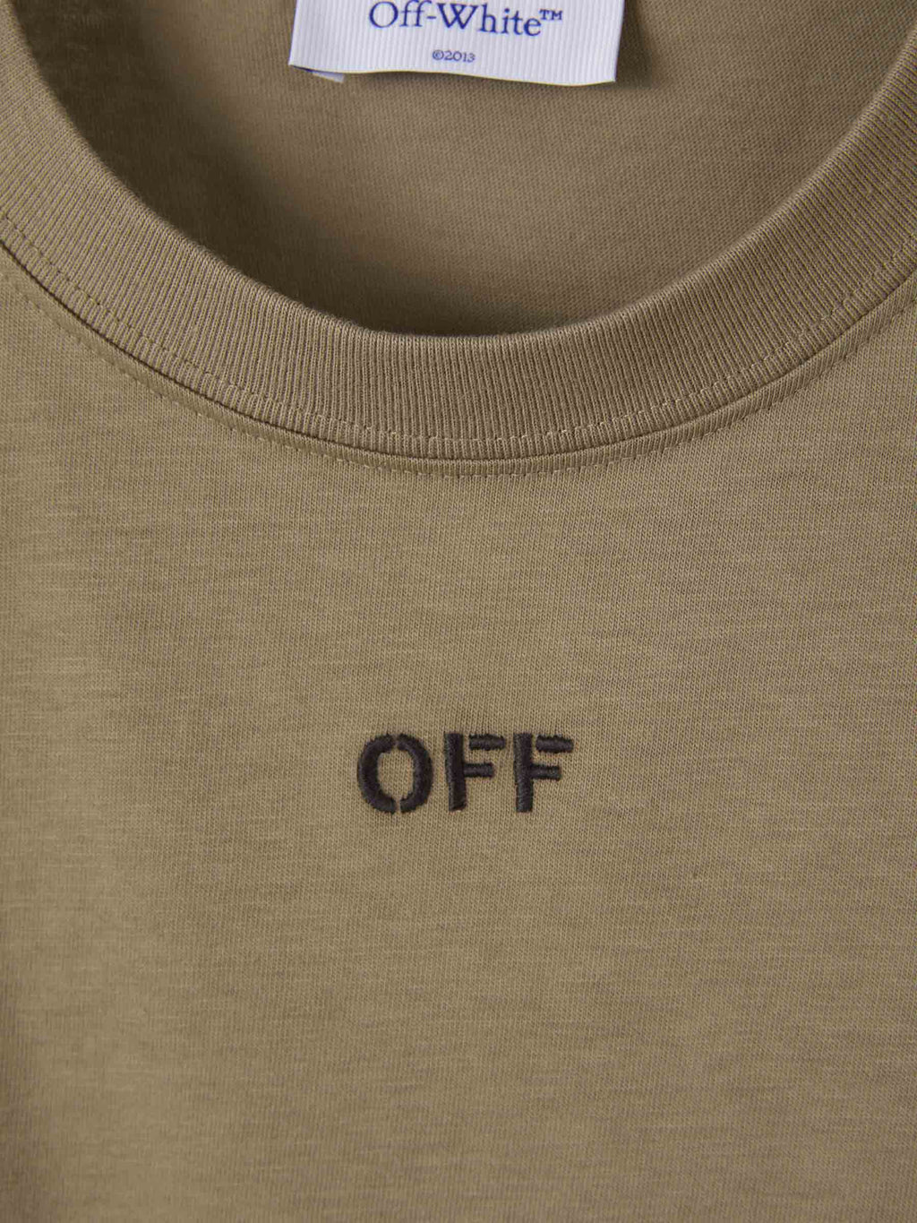 Logo Stitch T-Shirt Off-white оригінал – Купити в Україні – детальний вид