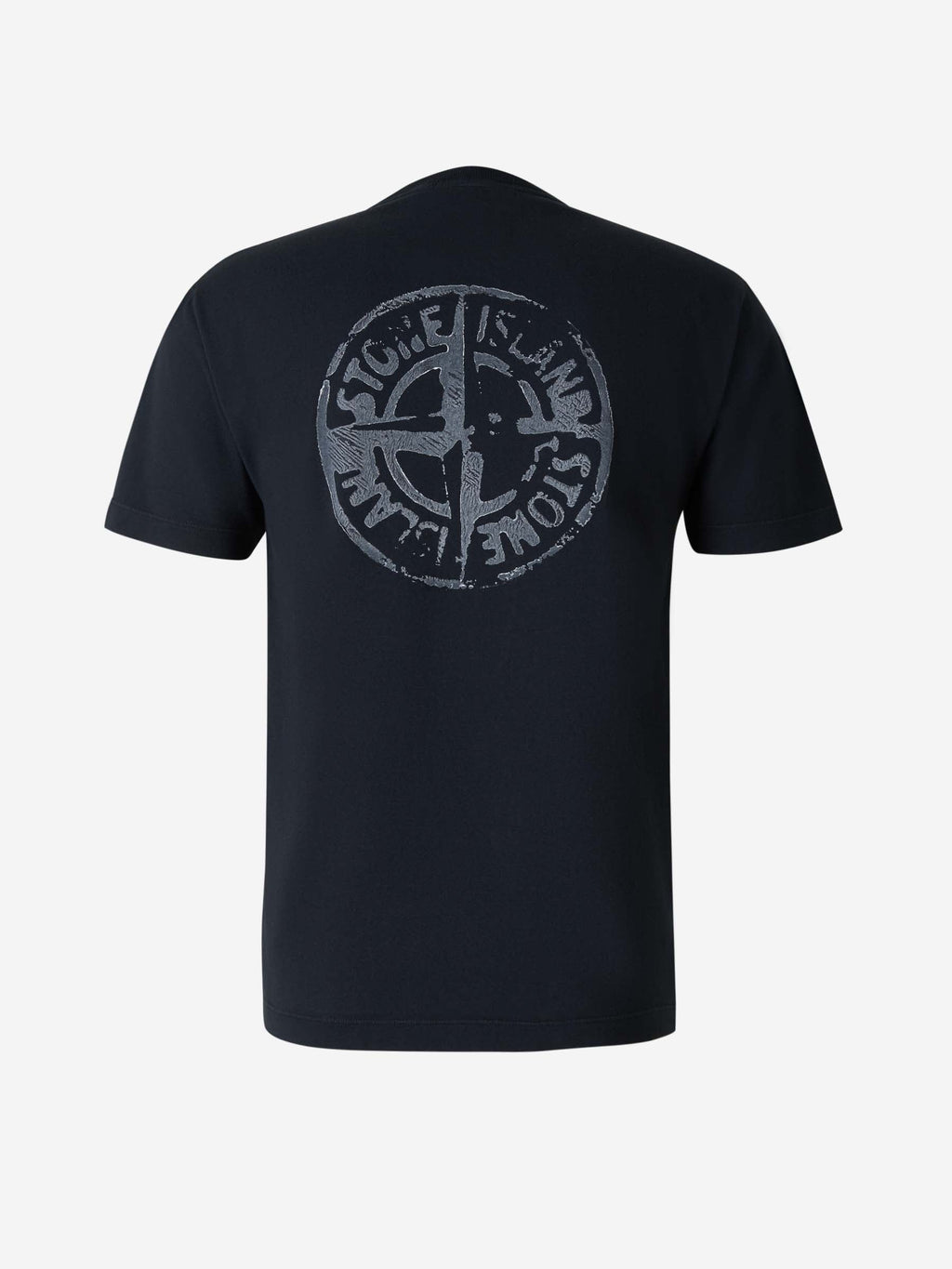 Embroidered Logo T-Shirt Stone island оригінал – Купити в Україні – вид ззаду