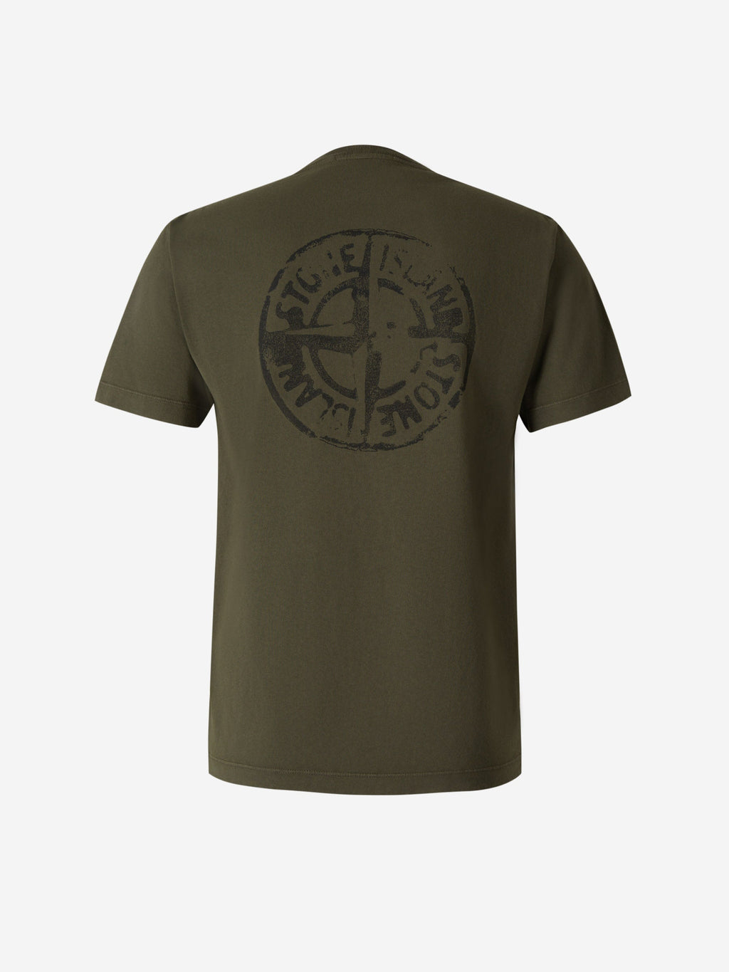 Embroidered Logo T-Shirt Stone island оригінал – Купити в Україні – вид ззаду