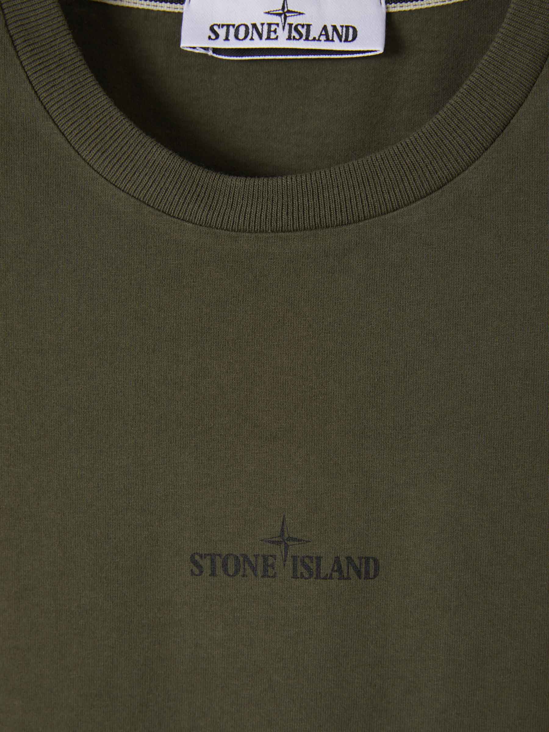 Embroidered Logo T-Shirt Stone island оригінал – Купити в Україні – детальний вид