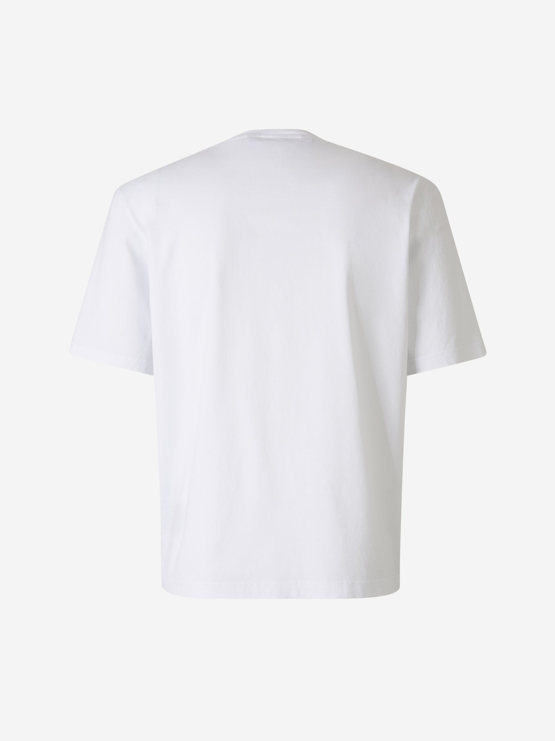 Оригінальна Logo Cotton T-Shirt Palm angels – вид ззаду