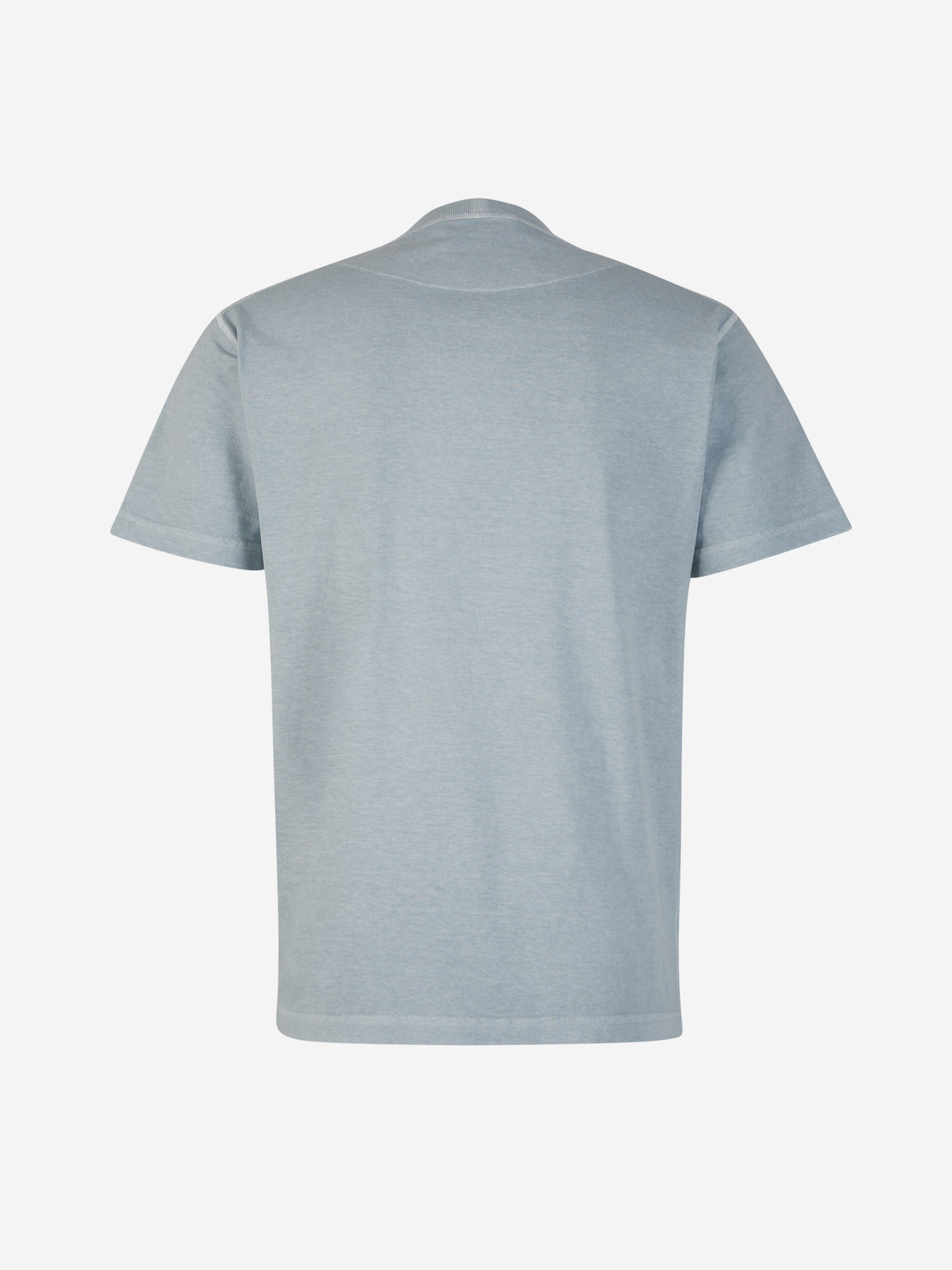 Logo Cotton T-Shirt Stone island оригінал – Купити в Україні – вид ззаду