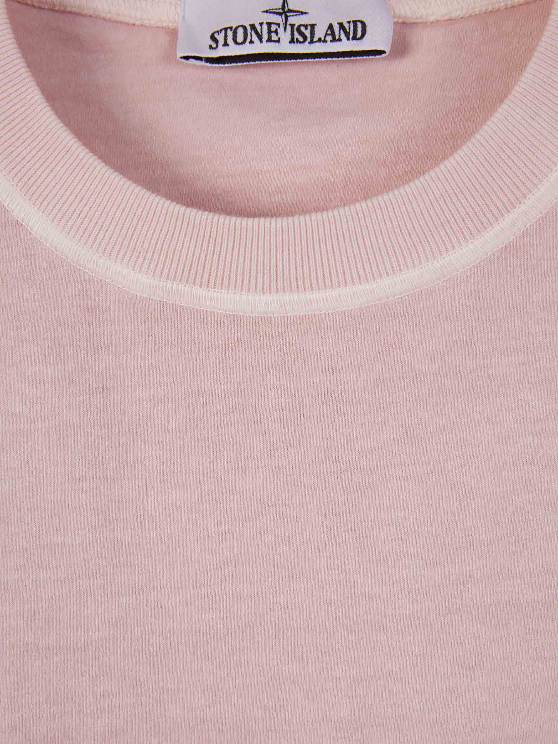 Logo Cotton T-Shirt Stone island оригінал – Купити в Україні – детальний вид