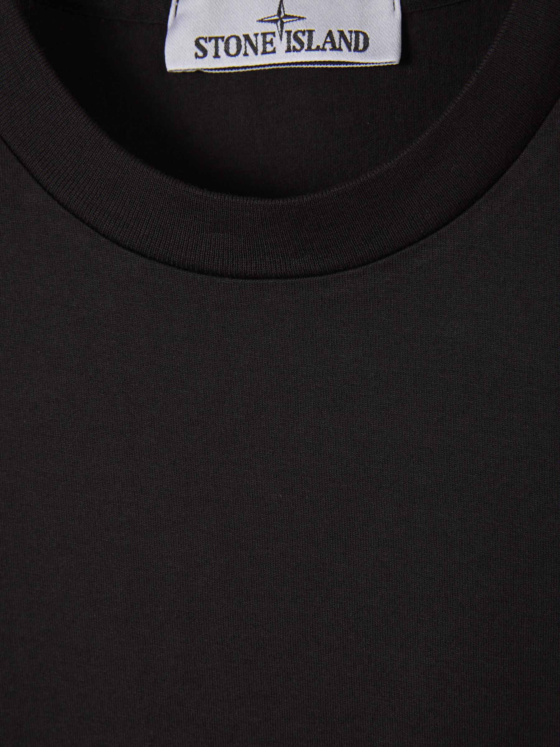 Logo Cotton T-Shirt Stone island оригінал – Купити в Україні – детальний вид