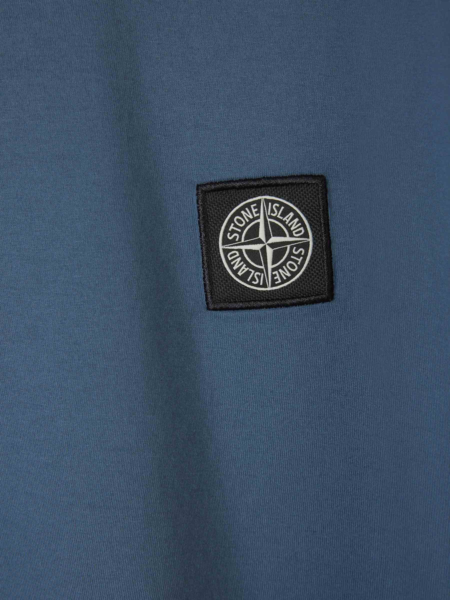 Оригінальна Cotton Logo T-Shirt Stone island – збільшений вид
