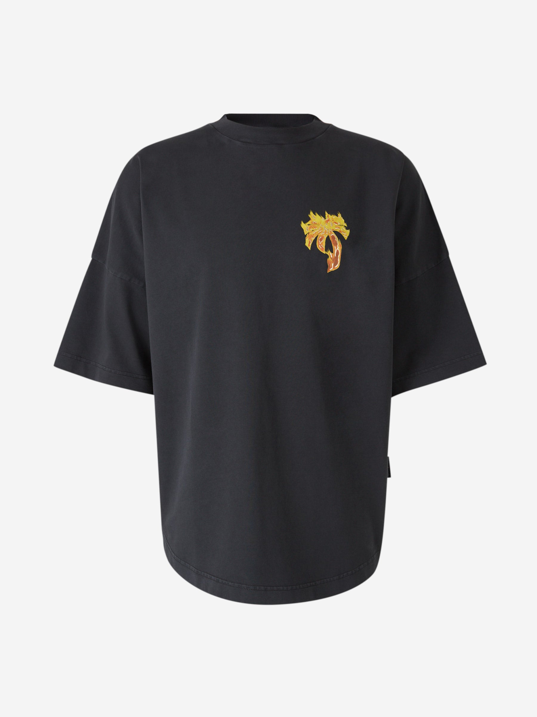 Cotton Logo T-Shirt Palm angels оригінал – Купити в Україні – боковий вид