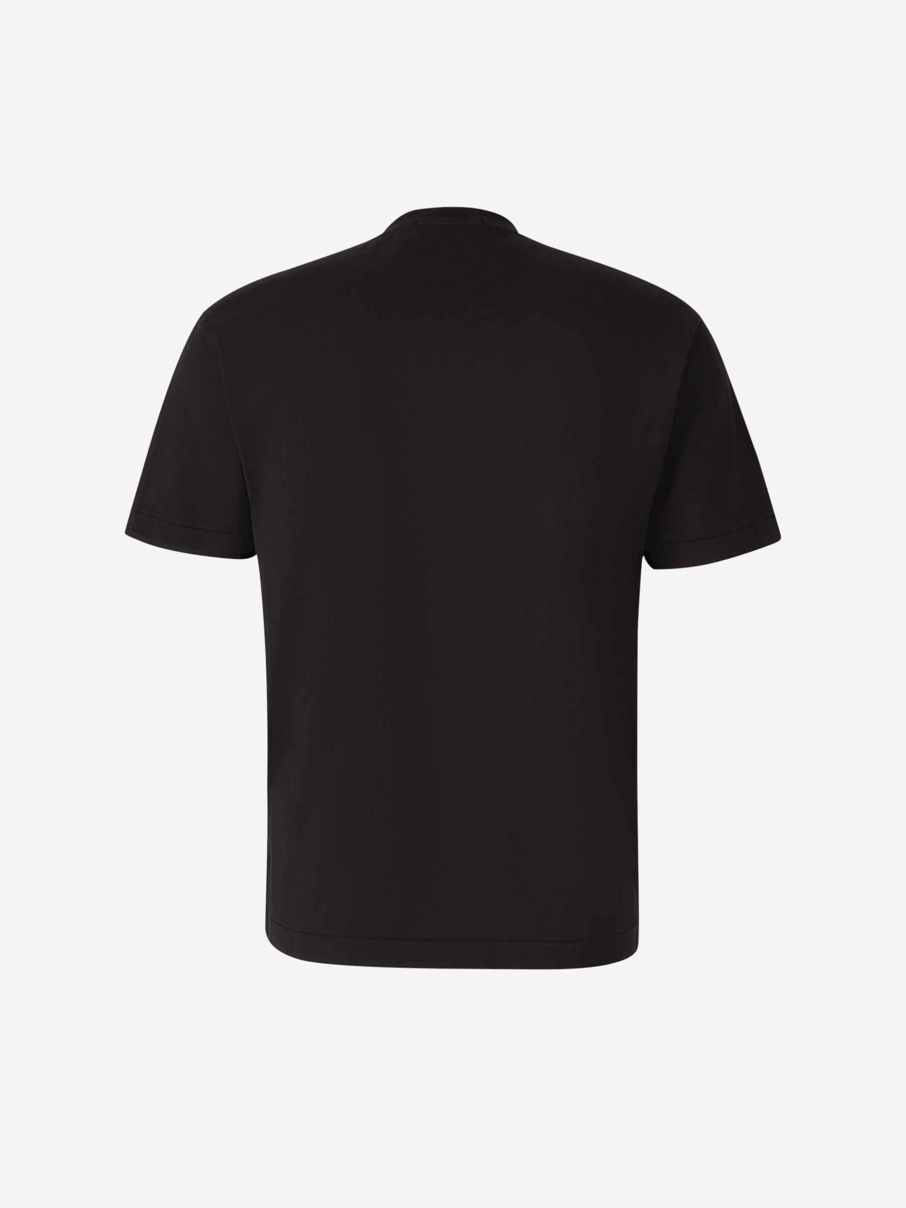 Оригінальна Cotton Logo T-Shirt Stone island – вид ззаду