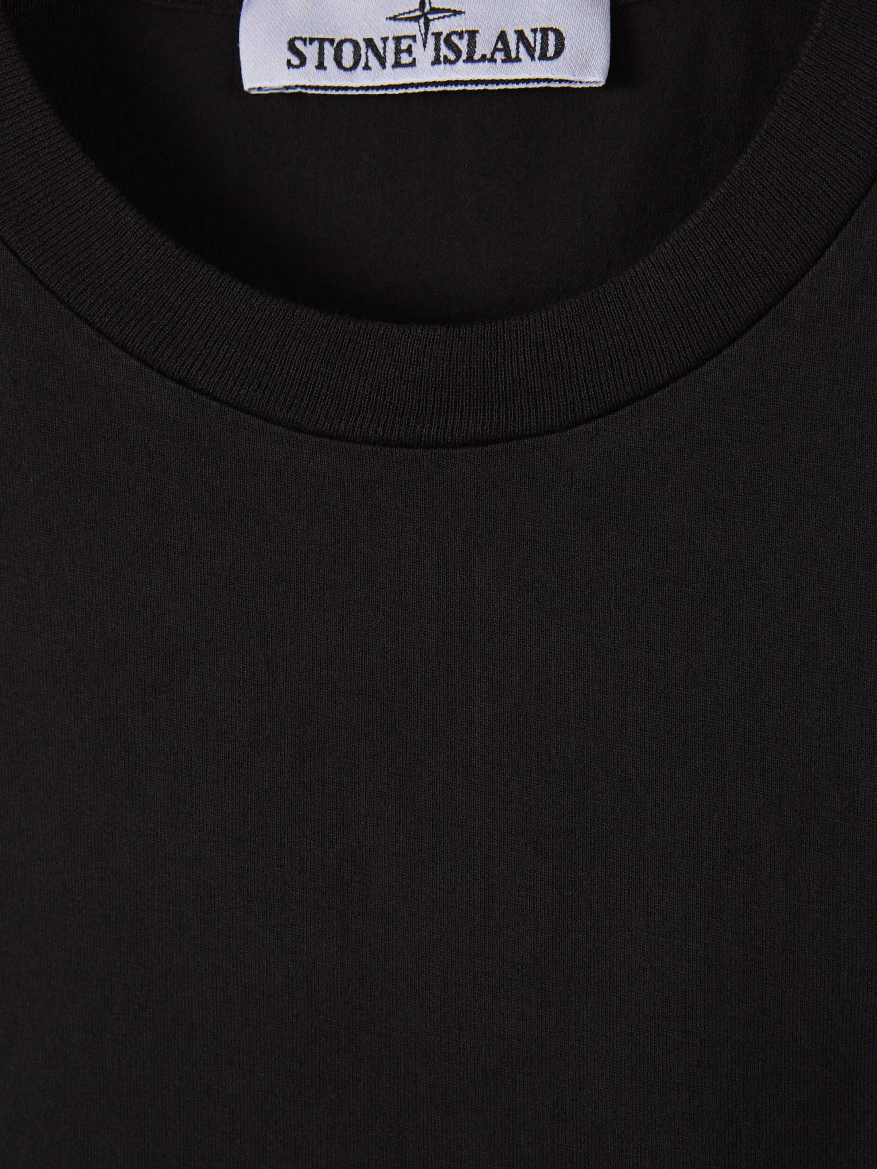 Оригінальна Cotton Logo T-Shirt Stone island – детальний вид