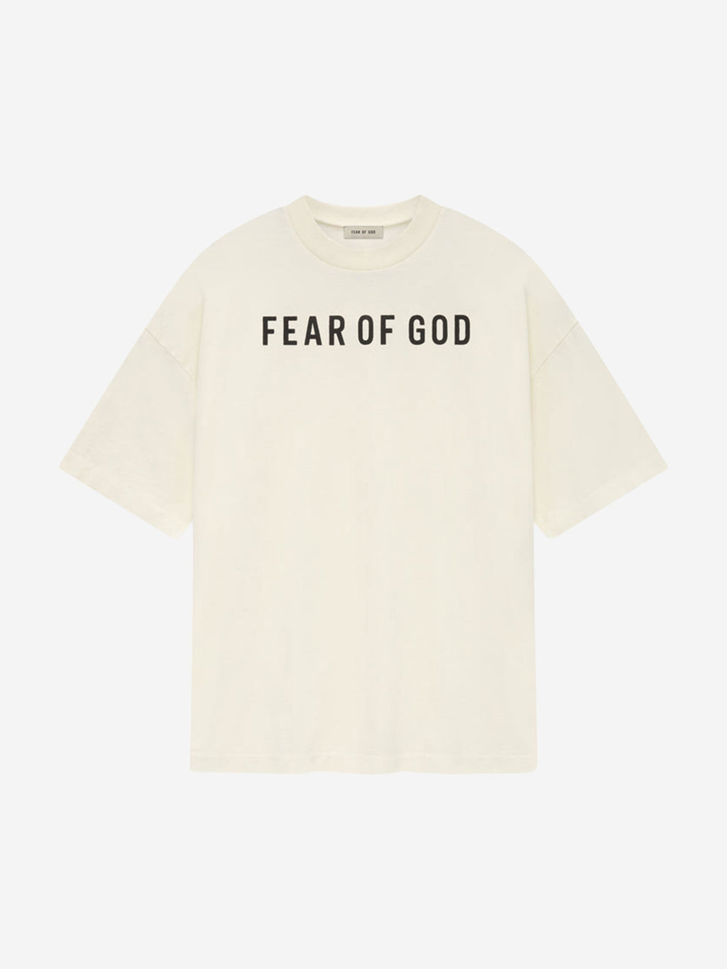 Cotton Logo T-Shirt Fear of god оригінал – Купити в Україні – боковий вид