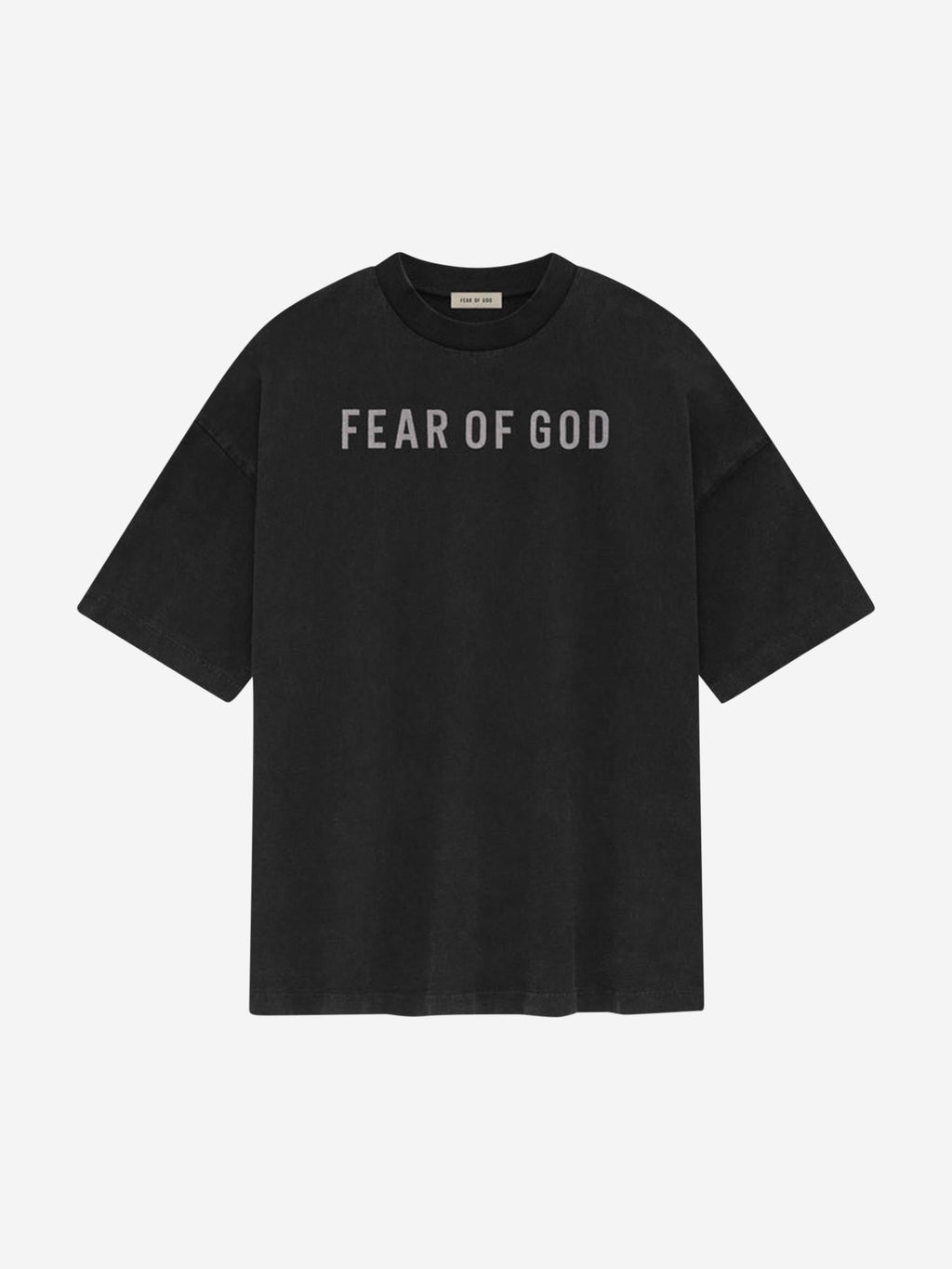 Cotton Logo T-Shirt Fear of god оригінал – Купити в Україні – боковий вид