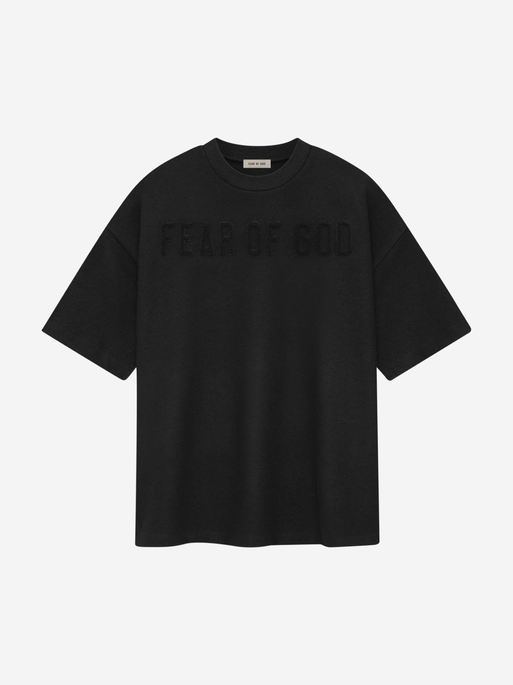 Оригінальна Logo Wool T-Shirt Fear of god – боковий вид