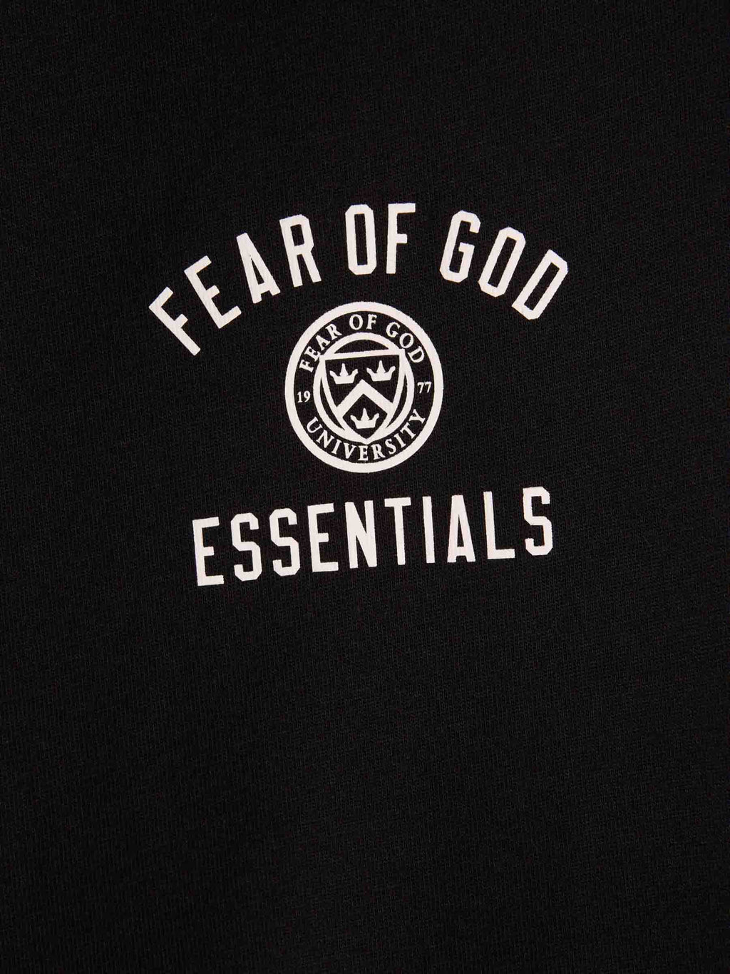 Cotton Logo T-Shirt Fear of god оригінал – Купити в Україні – збільшений вид