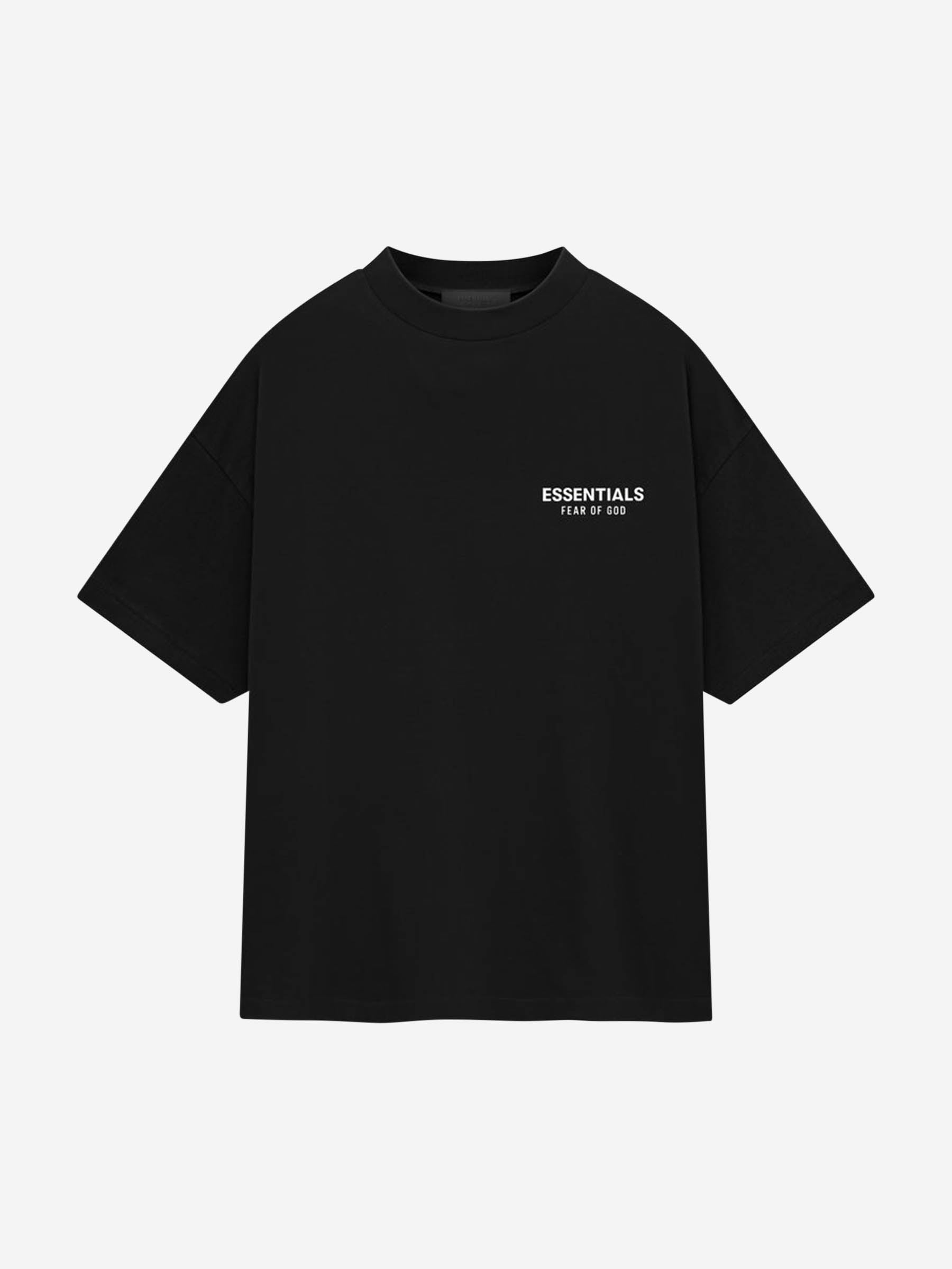 Cotton Logo T-Shirt Fear of god оригінал – Купити в Україні – боковий вид