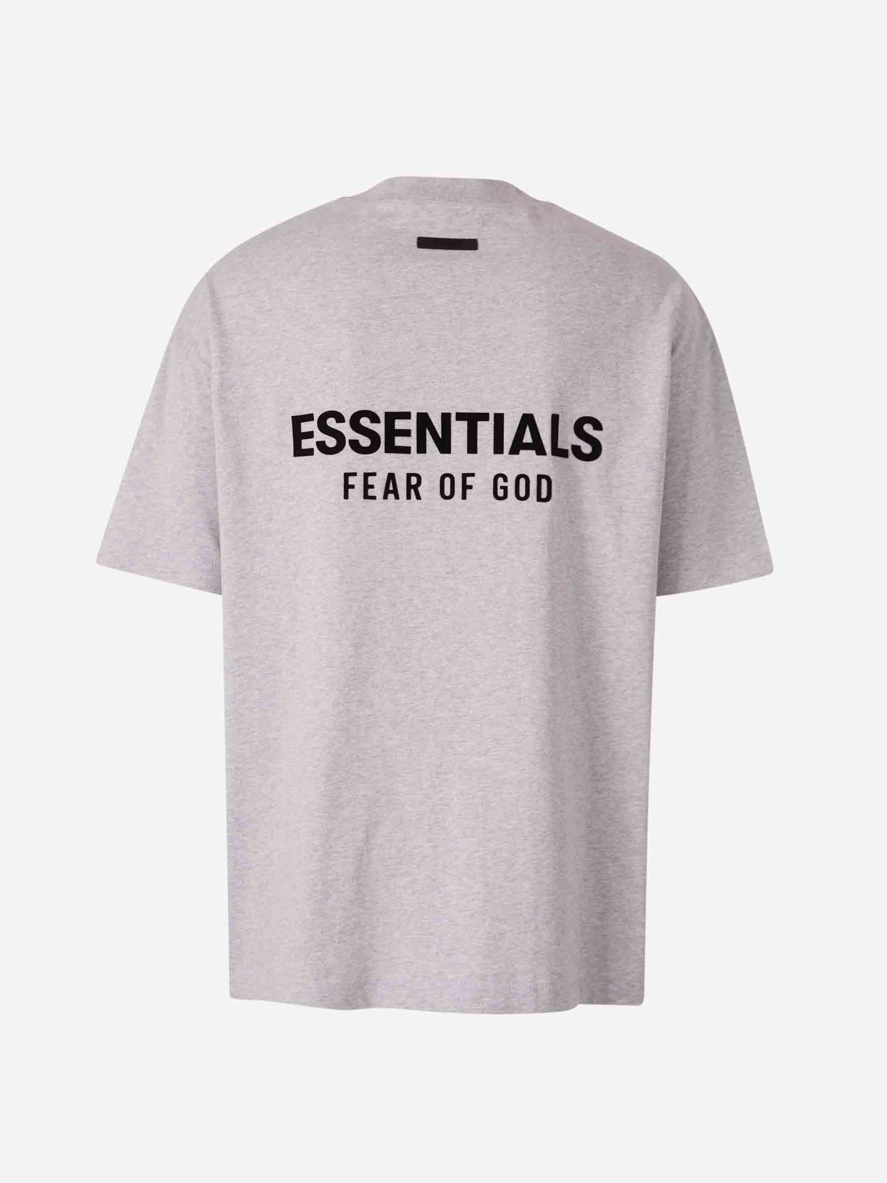 Cotton Logo T-Shirt Fear of god оригінал – Купити в Україні – вид ззаду