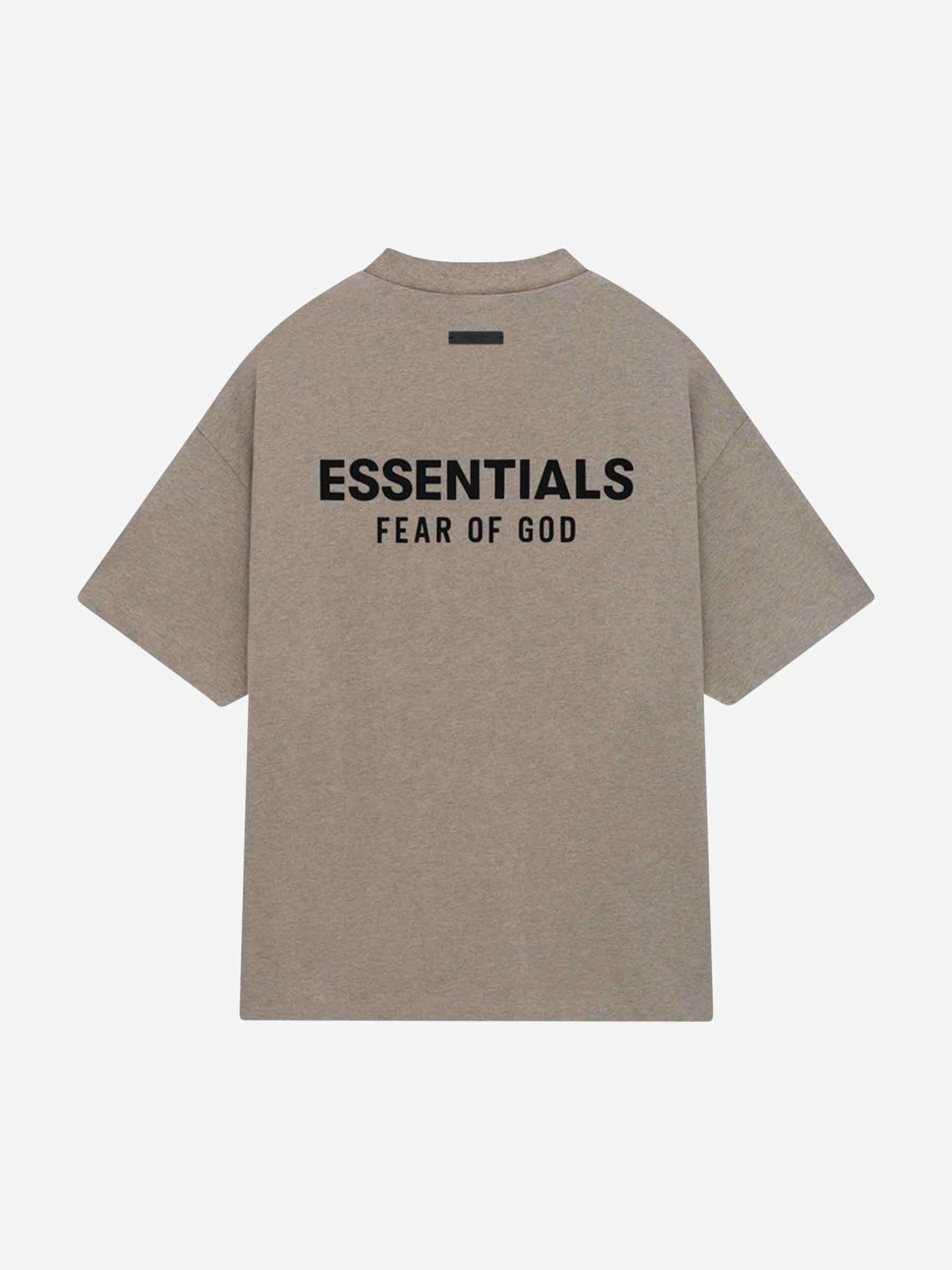 Cotton Logo T-Shirt Fear of god оригінал – Купити в Україні – вид ззаду