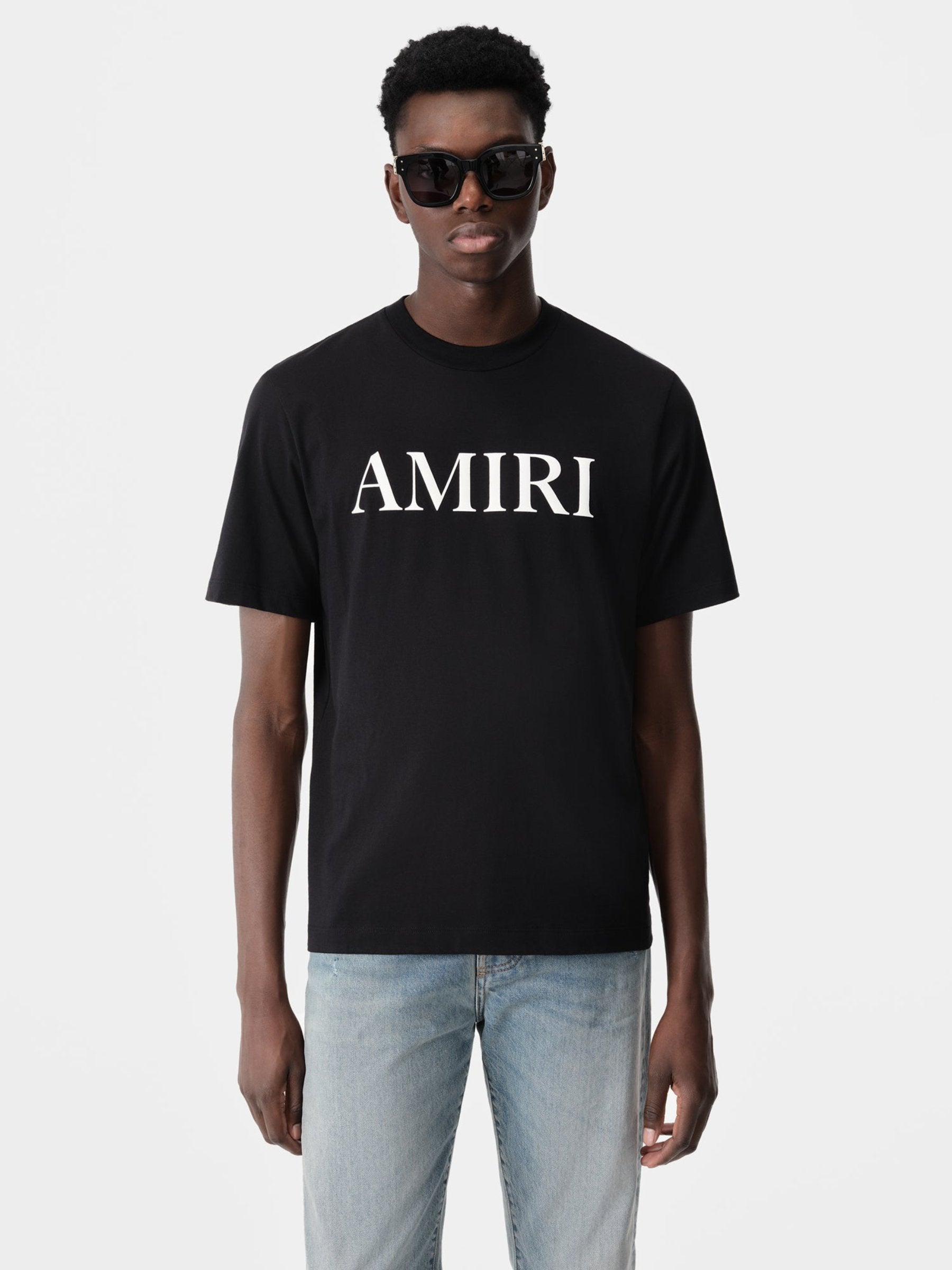 Оригінальна Cotton Logo T-Shirt Amiri – вид ззаду