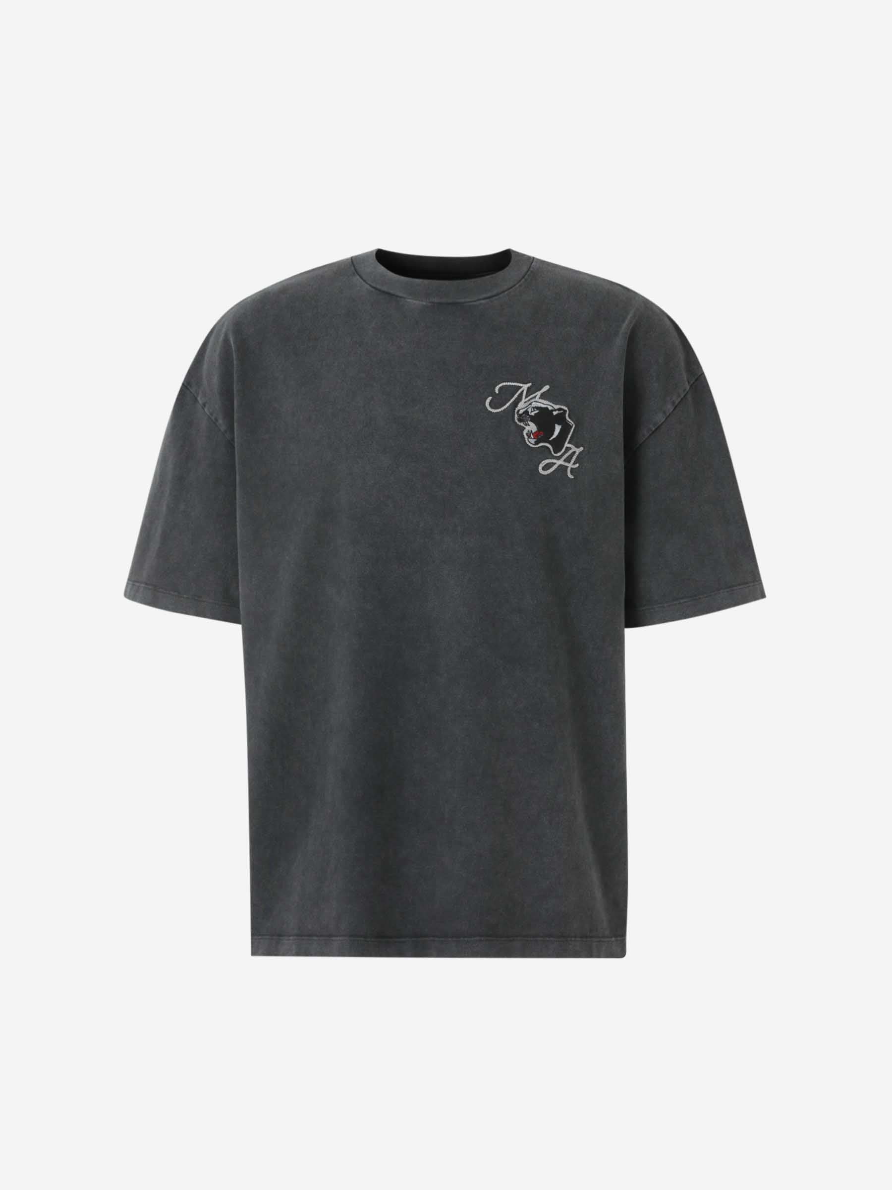 Оригінальна Cotton Logo T-Shirt Amiri – боковий вид