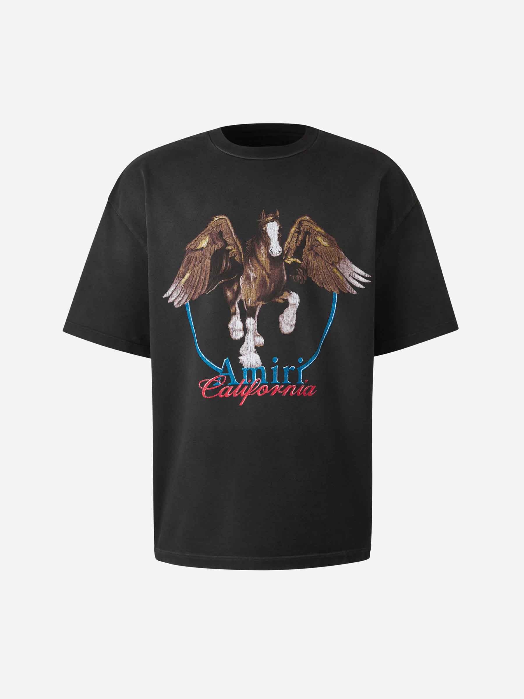 Оригінальна Cotton Logo T-Shirt Amiri – боковий вид