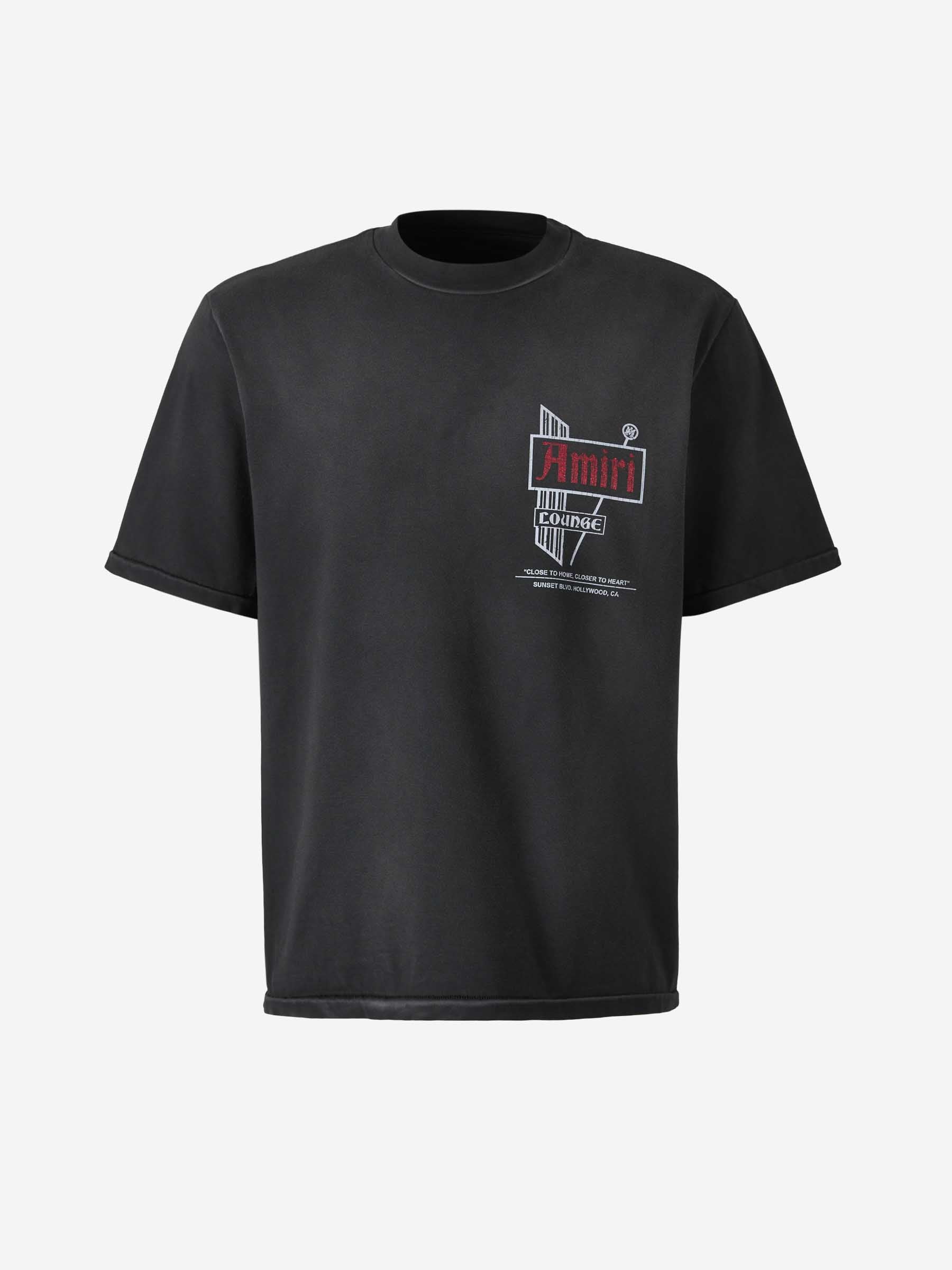 Vintage Lounge T-Shirt Amiri оригінал – Купити в Україні – боковий вид
