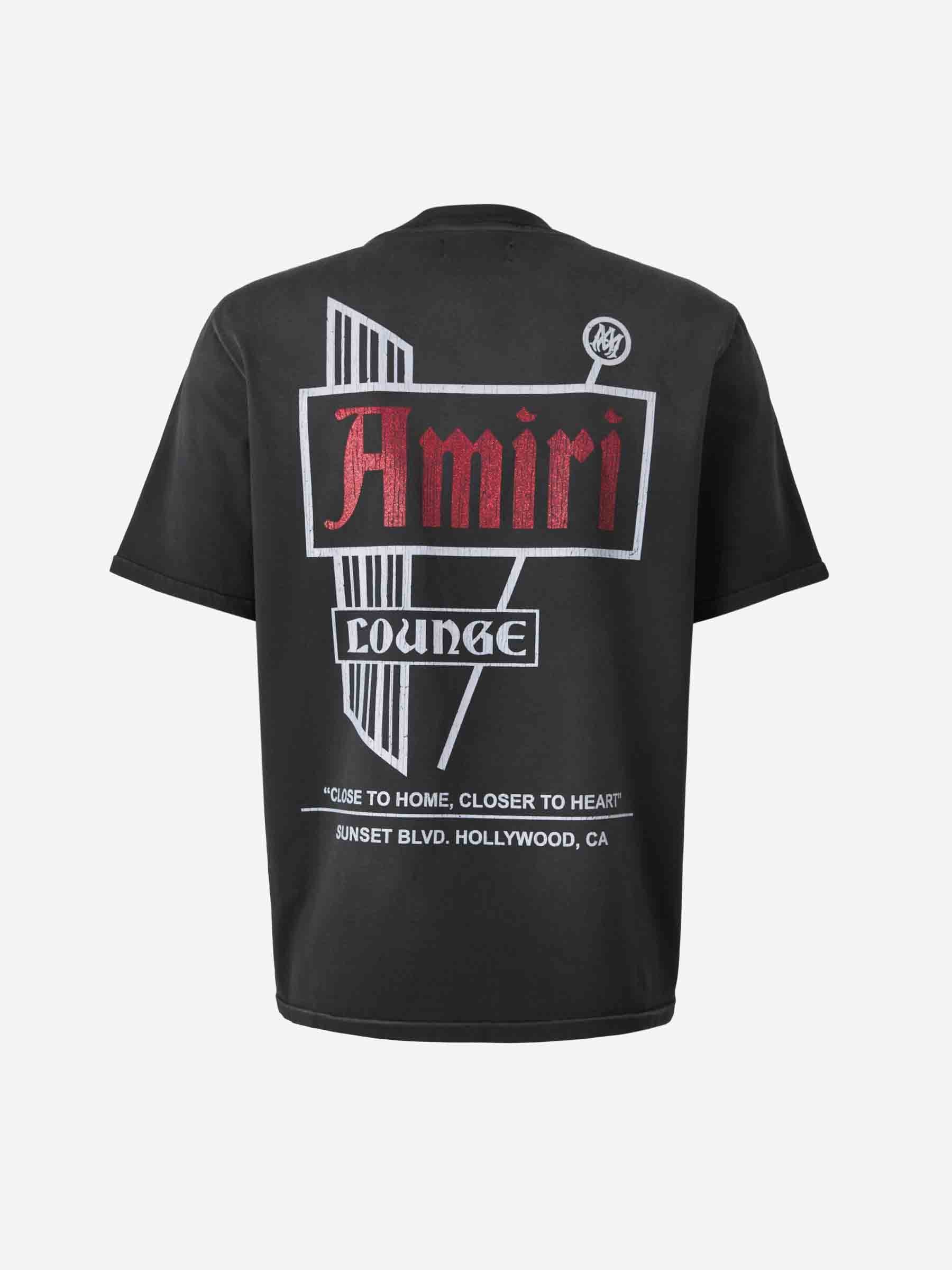 Vintage Lounge T-Shirt Amiri оригінал – Купити в Україні – вид ззаду