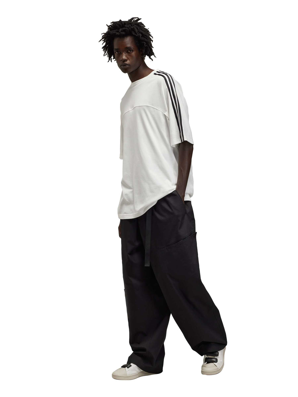 Y-3 3-Stripes T-Shirt Adidas – Гарантія оригінальності – вид ззаду