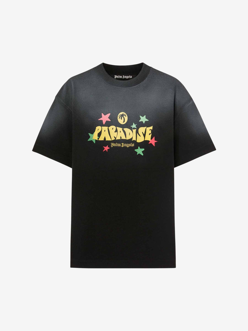 Оригінальна Paradise Print T-Shirt Palm angels – боковий вид