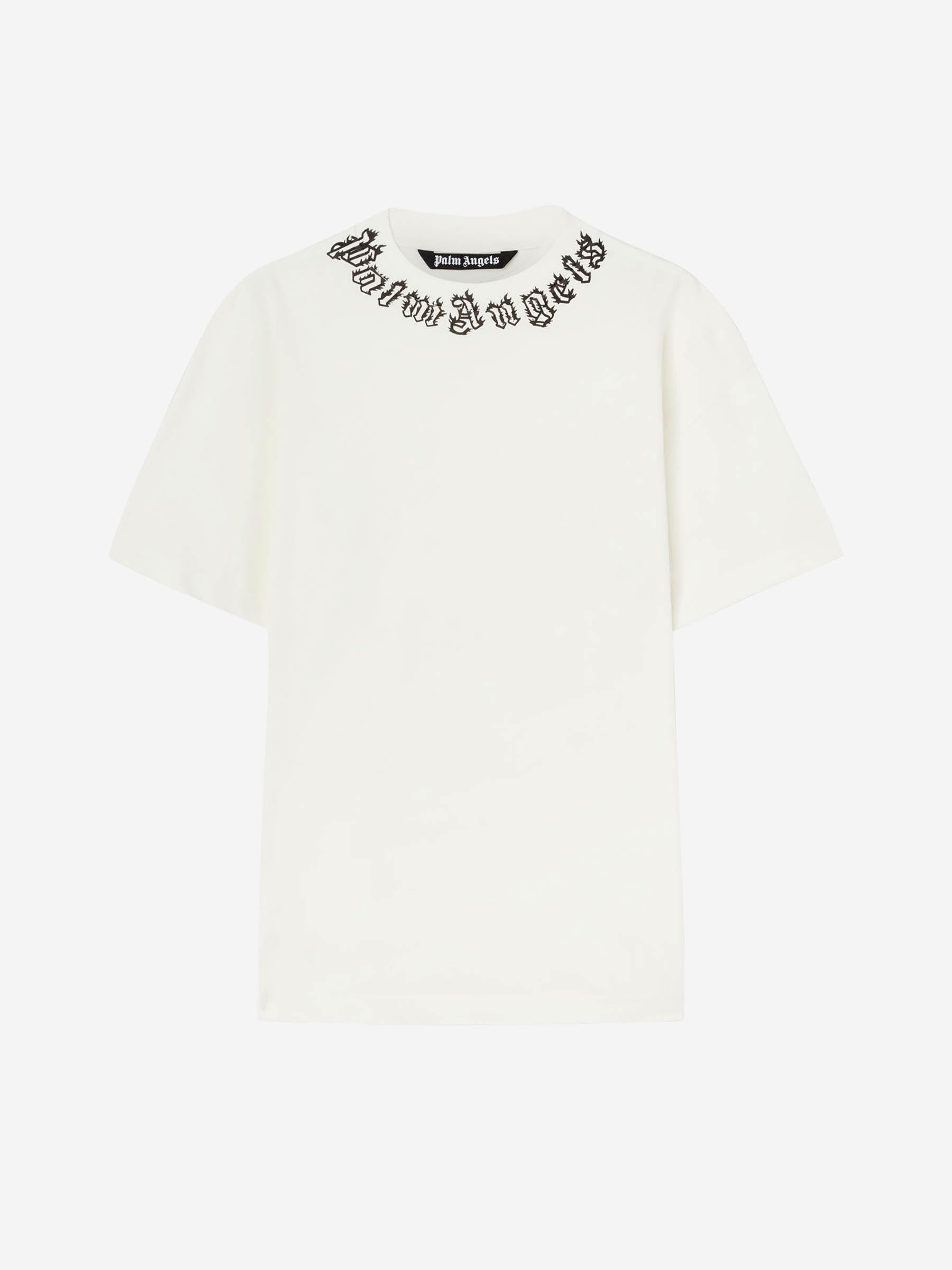 Cotton Logo T-Shirt Palm angels оригінал – Купити в Україні – боковий вид