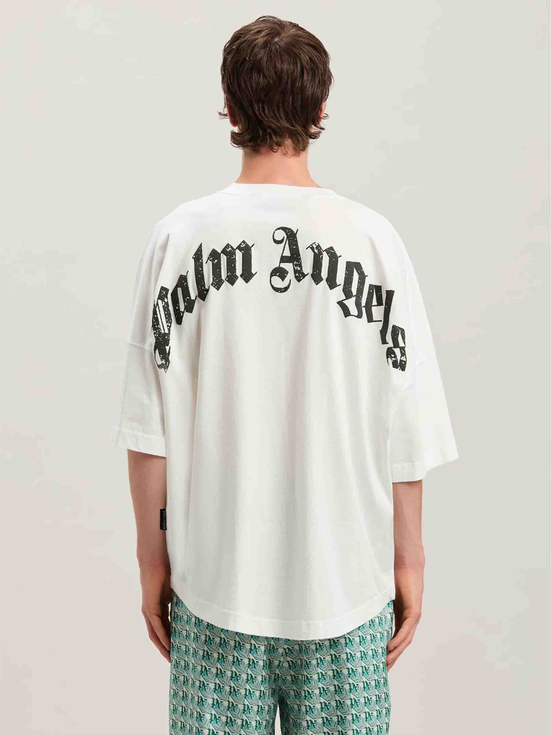 Cotton Logo T-Shirt Palm angels оригінал – Купити в Україні – детальний вид
