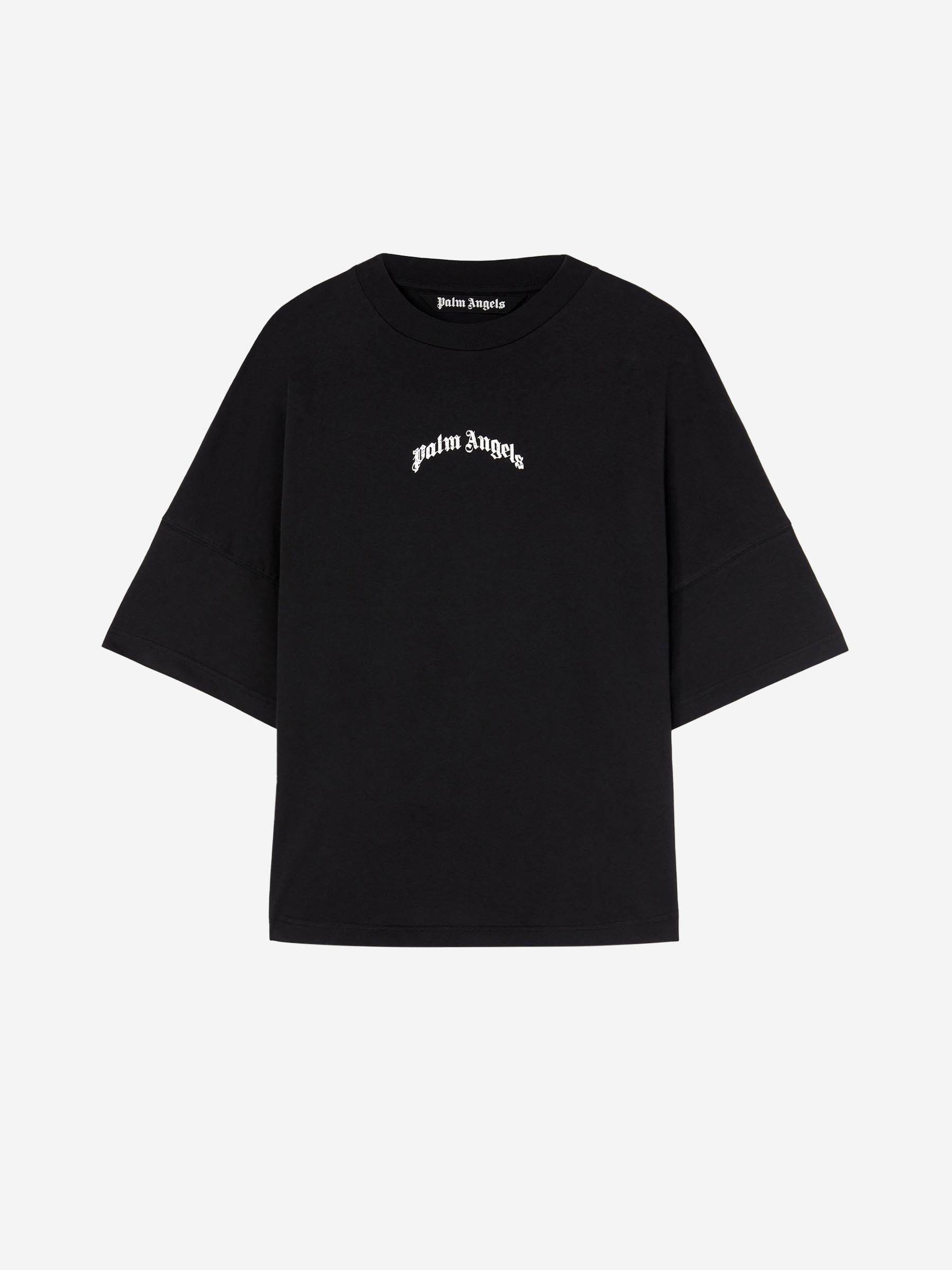 Cotton Logo T-Shirt Palm angels оригінал – Купити в Україні – боковий вид