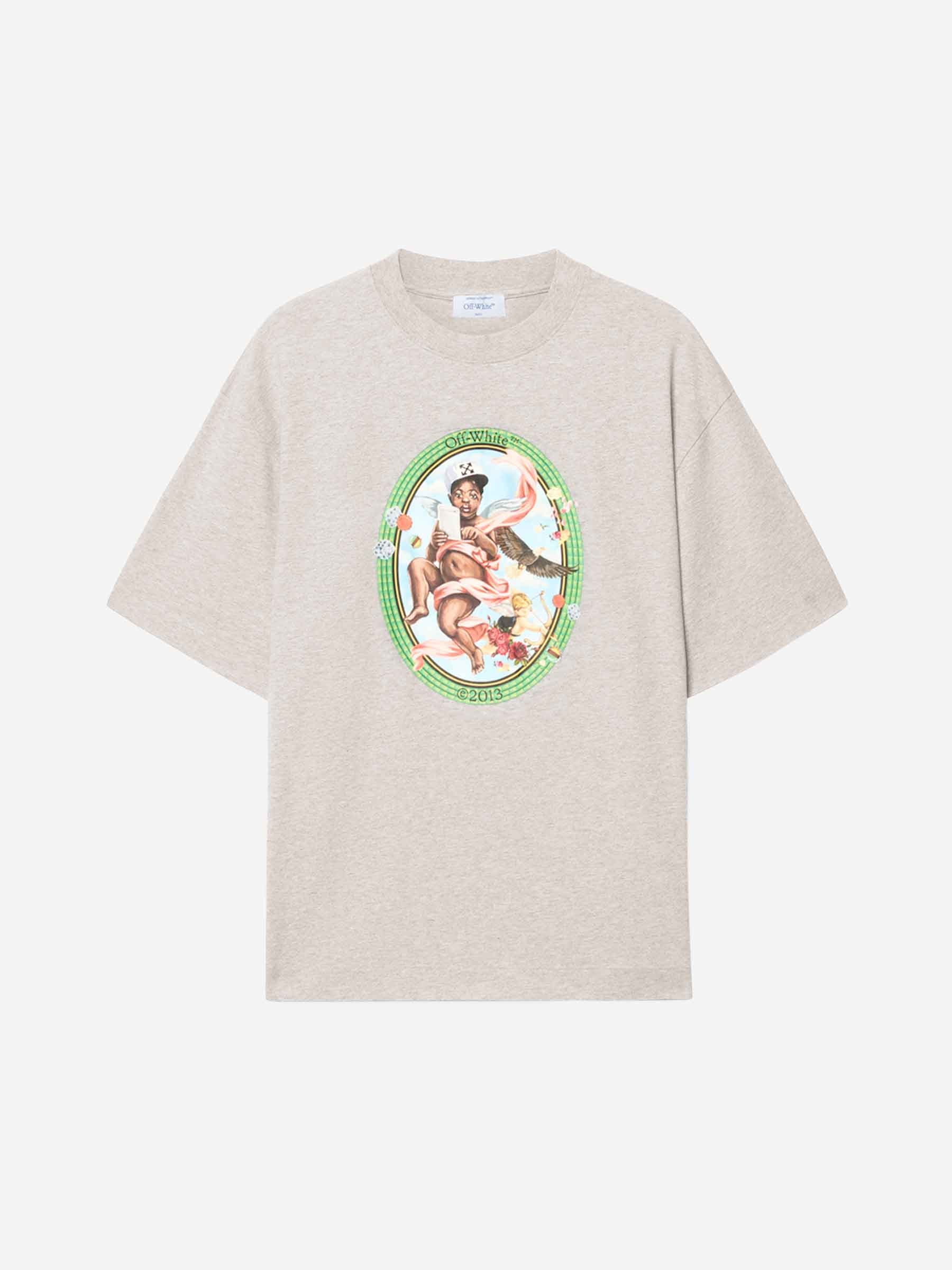 Cool Cotton T-Shirt Off-white оригінал – Купити в Україні – боковий вид