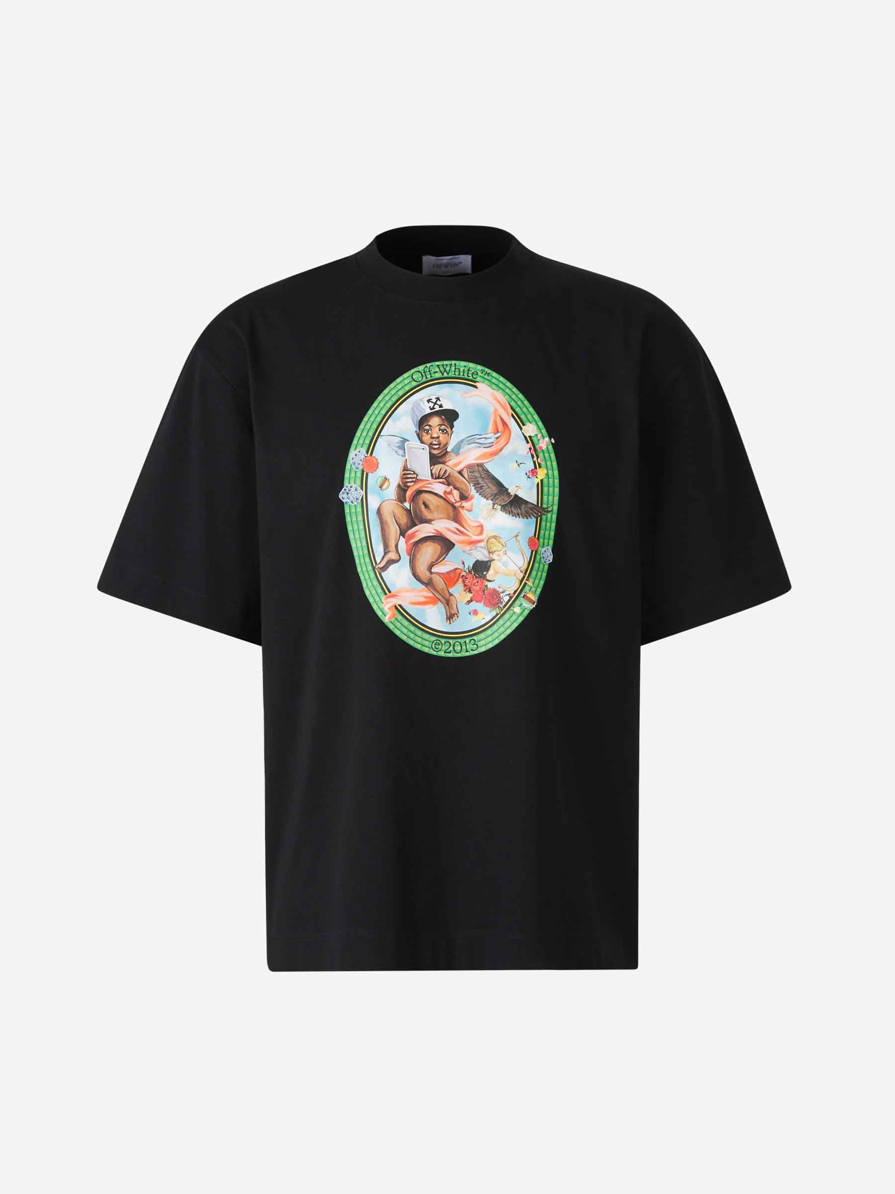 Cool Cotton T-Shirt Off-white оригінал – Купити в Україні – боковий вид