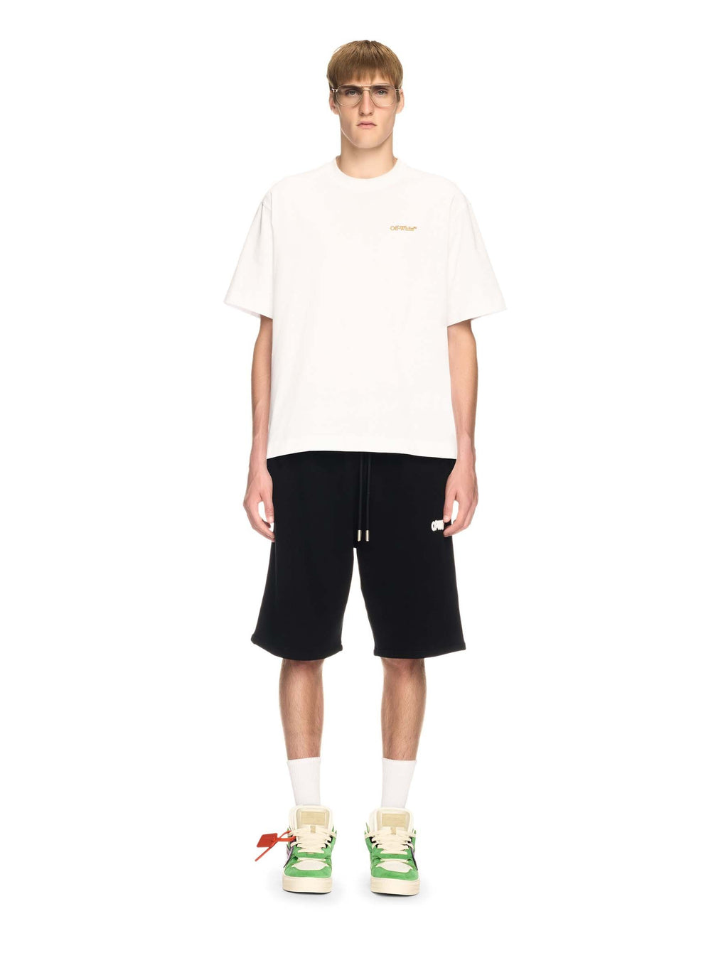 Tape Arrow T-Shirt Off-white оригінал – Купити в Україні – вид ззаду