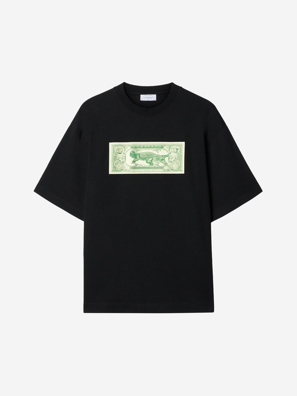 Arrow Ticket T-Shirt Off-white оригінал – Купити в Україні – боковий вид